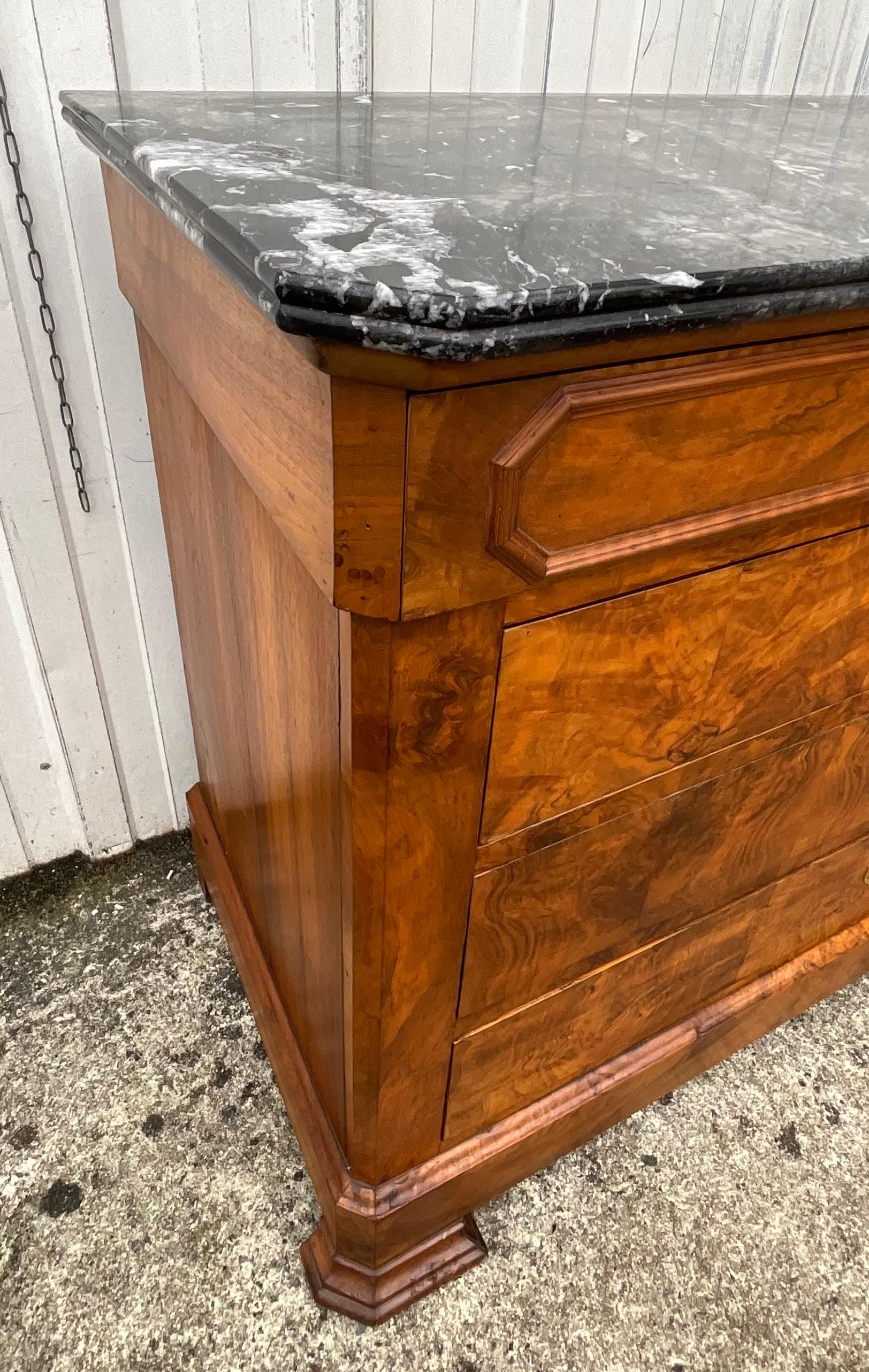 Louis Philippe Chest Of Drawers, Late 19th Century 1
