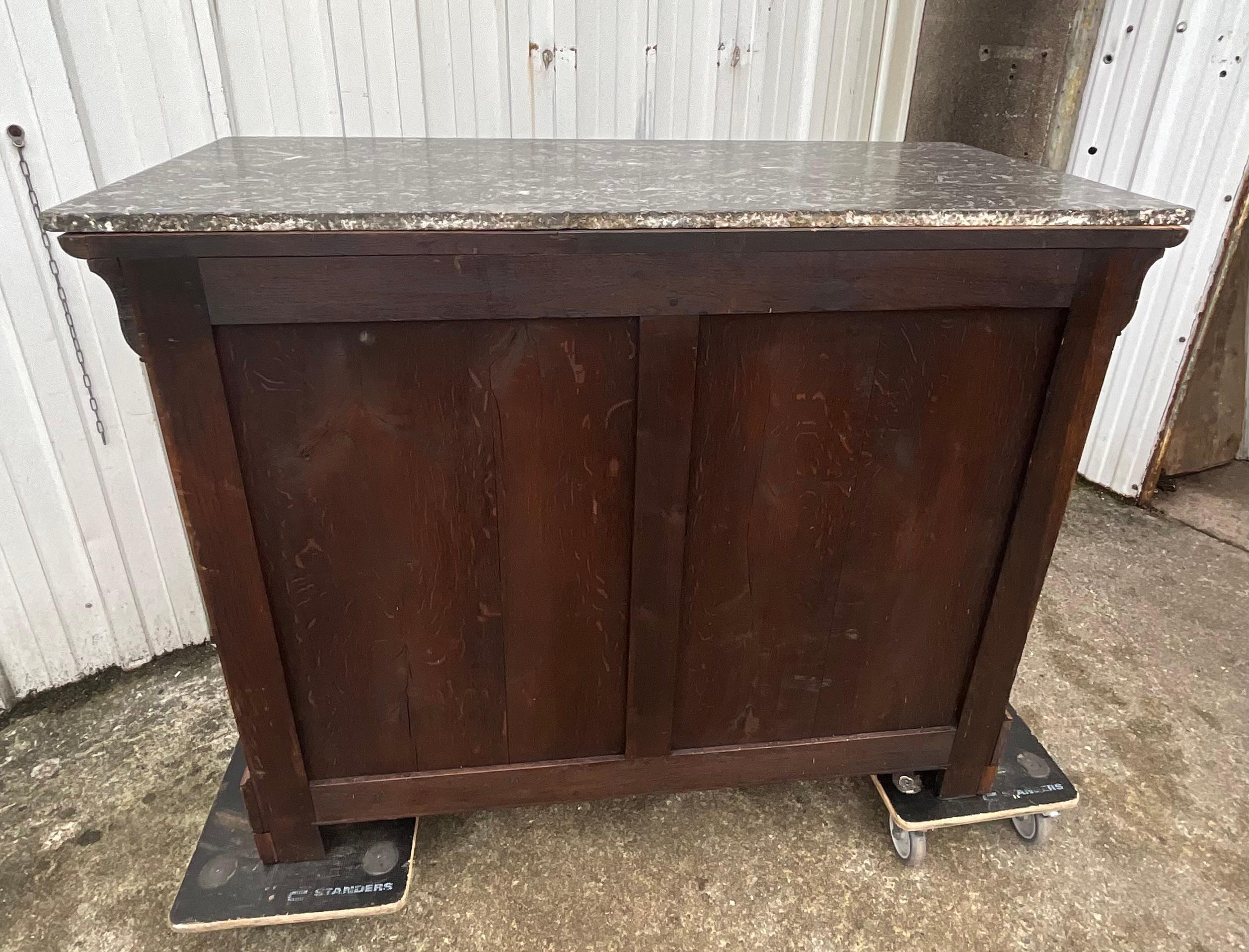 Louis Philippe Chest Of Drawers, Mid 19th Century, Burl Walnut 15