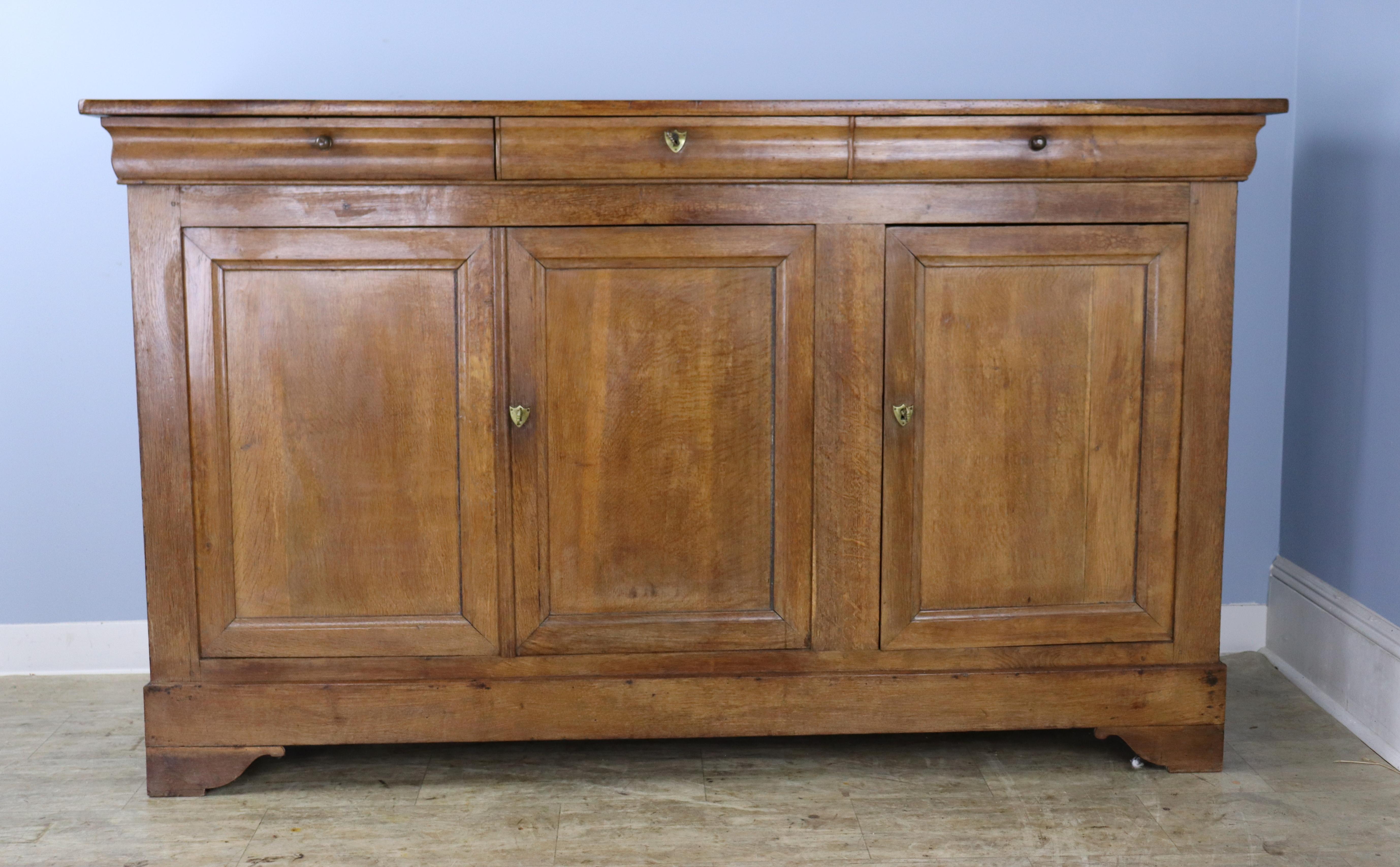 French Louis Philippe Chestnut Enfilade For Sale