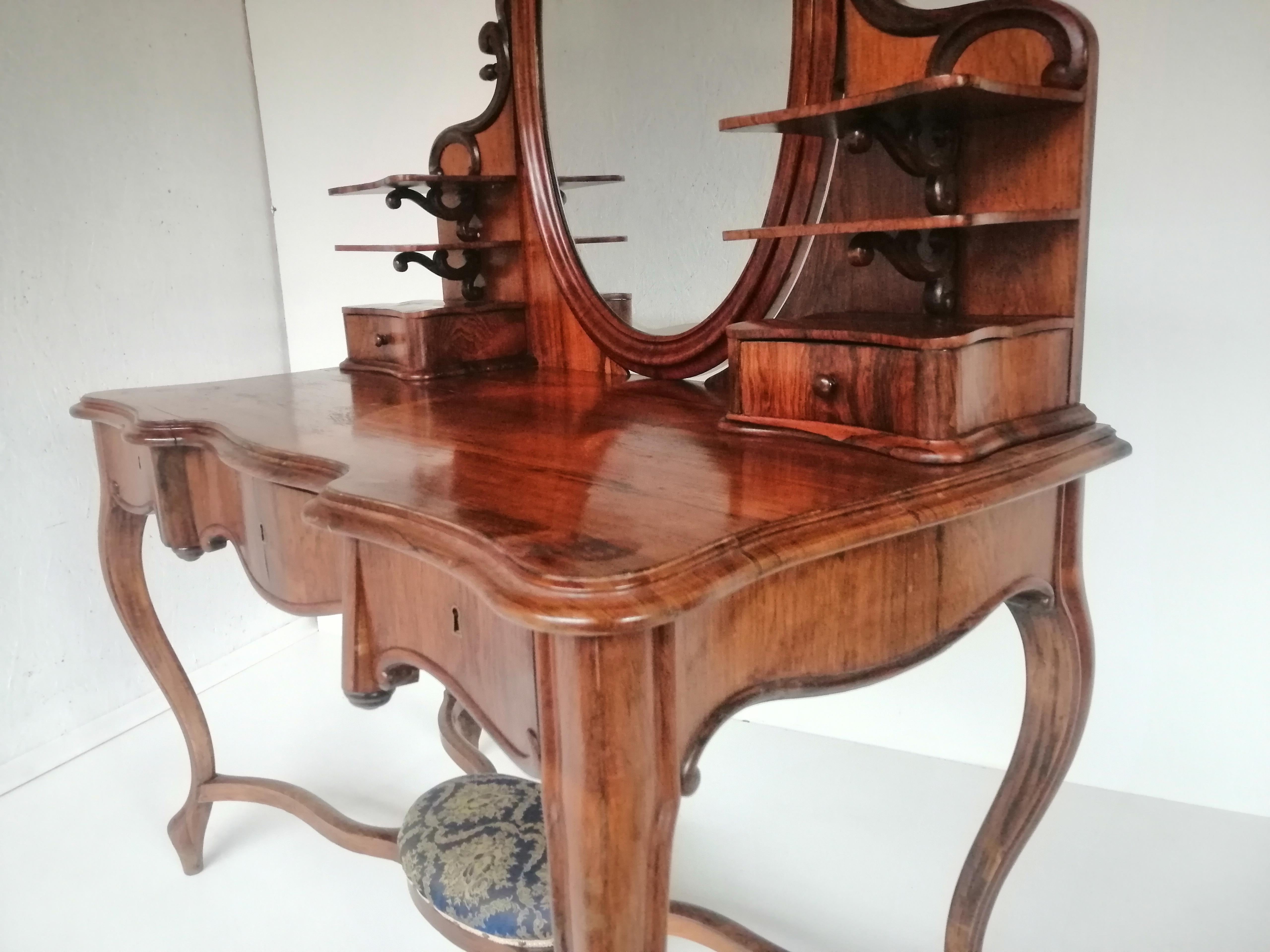 Mid-19th Century Louis Philippe Dressing Table . For Sale
