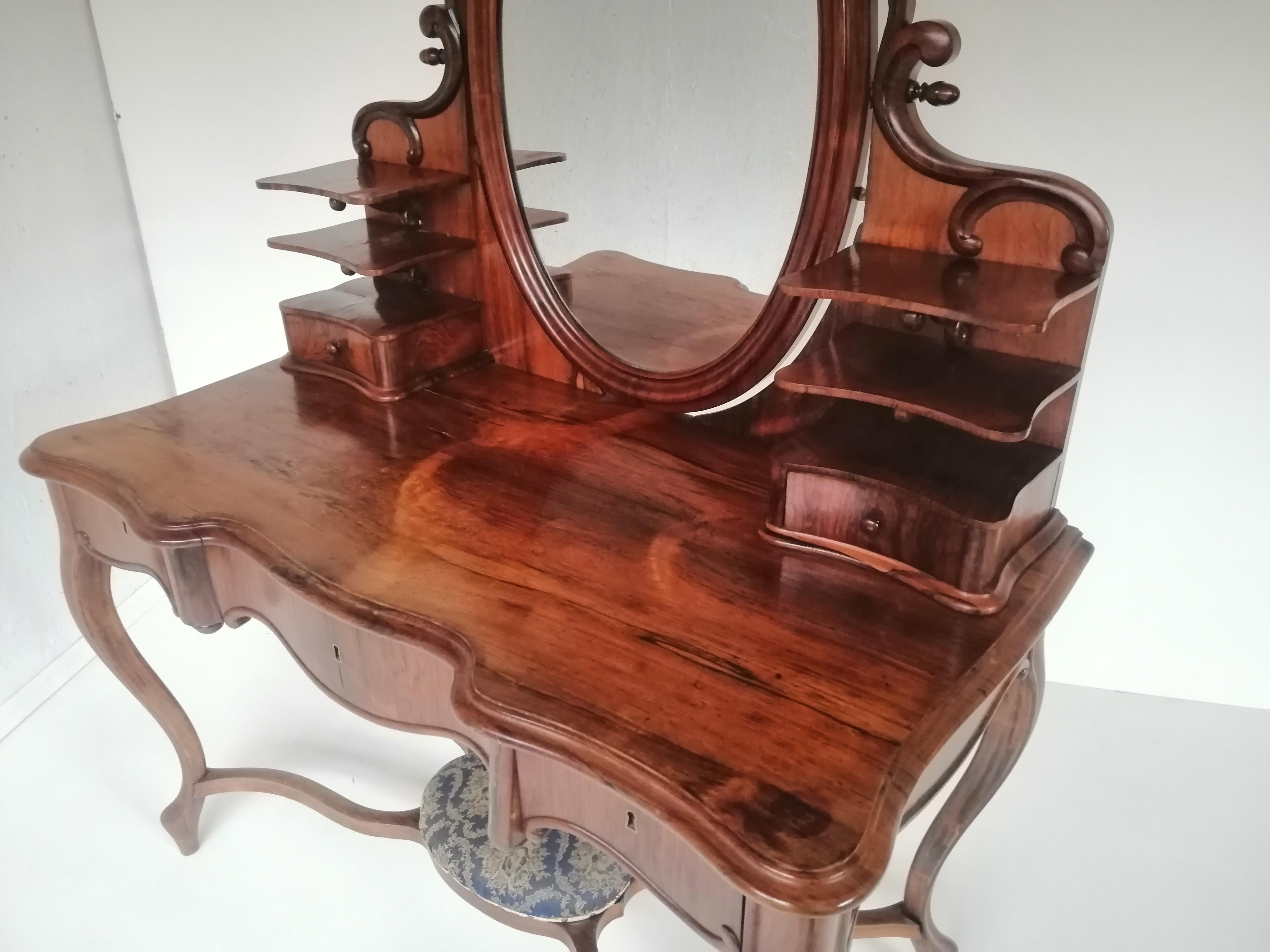 Louis Philippe Dressing Table . For Sale 3