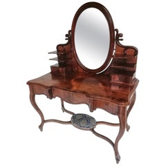 Antique Louis Philippe Dressing Table .