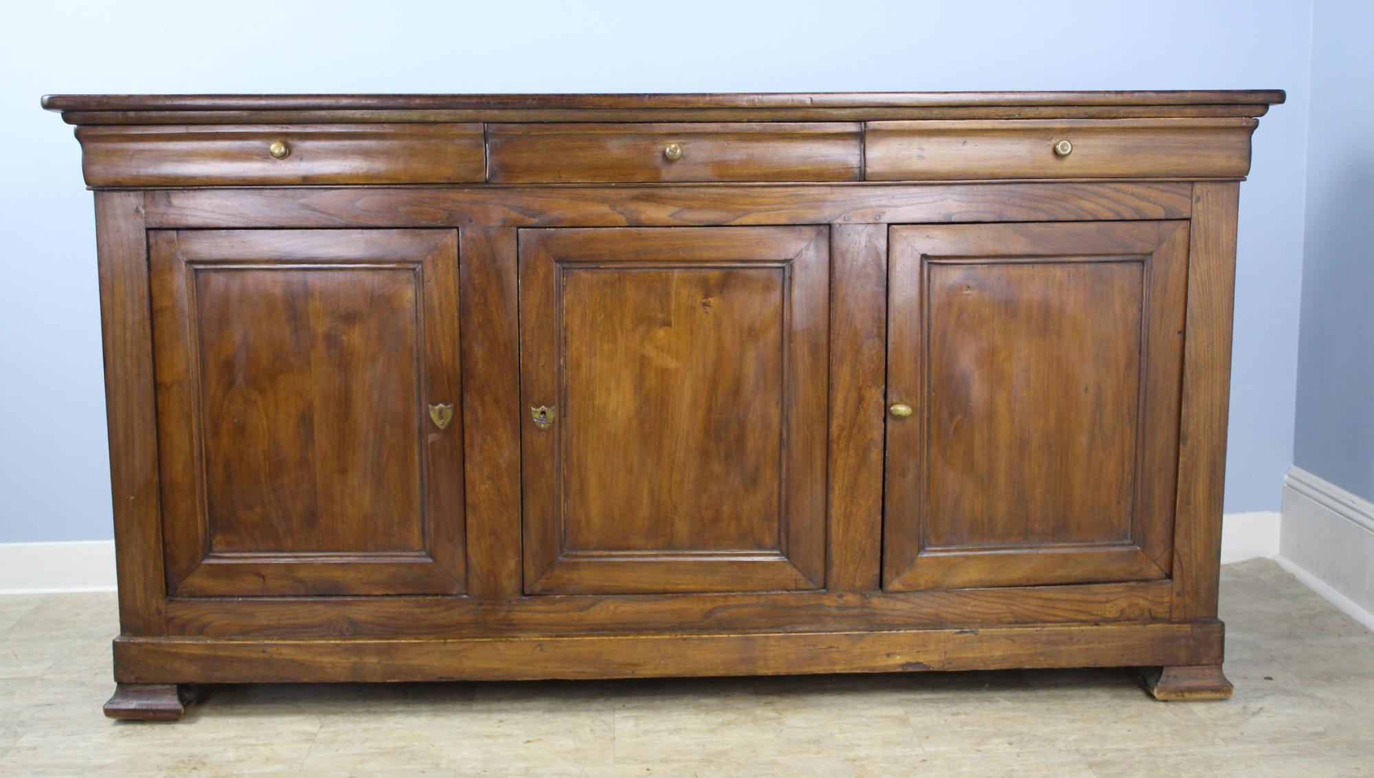 French Louis Philippe Elm Enfilade
