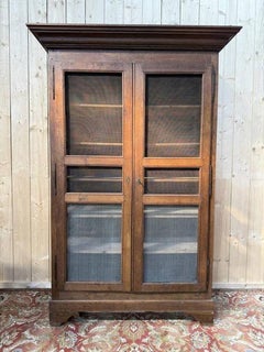 Louis-Philippe Era Pantry Cabinet in Solid Oak