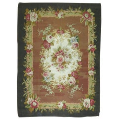 Tapis d'Aubusson du milieu du 19e siècle de Louis Philippe