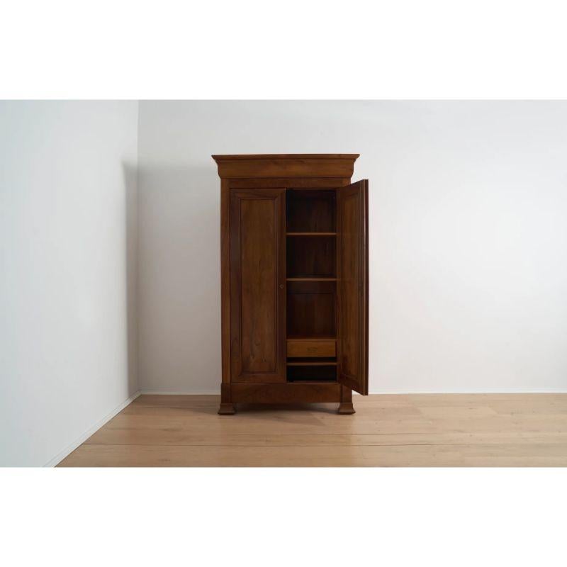 The brilliance of armoires is their mixed-use and viability in almost every room of one’s home, use this solid cherry wood piece in a dining room to store glassware, a  living room for books or blankets, or even replace a dresser and wardrobe with a