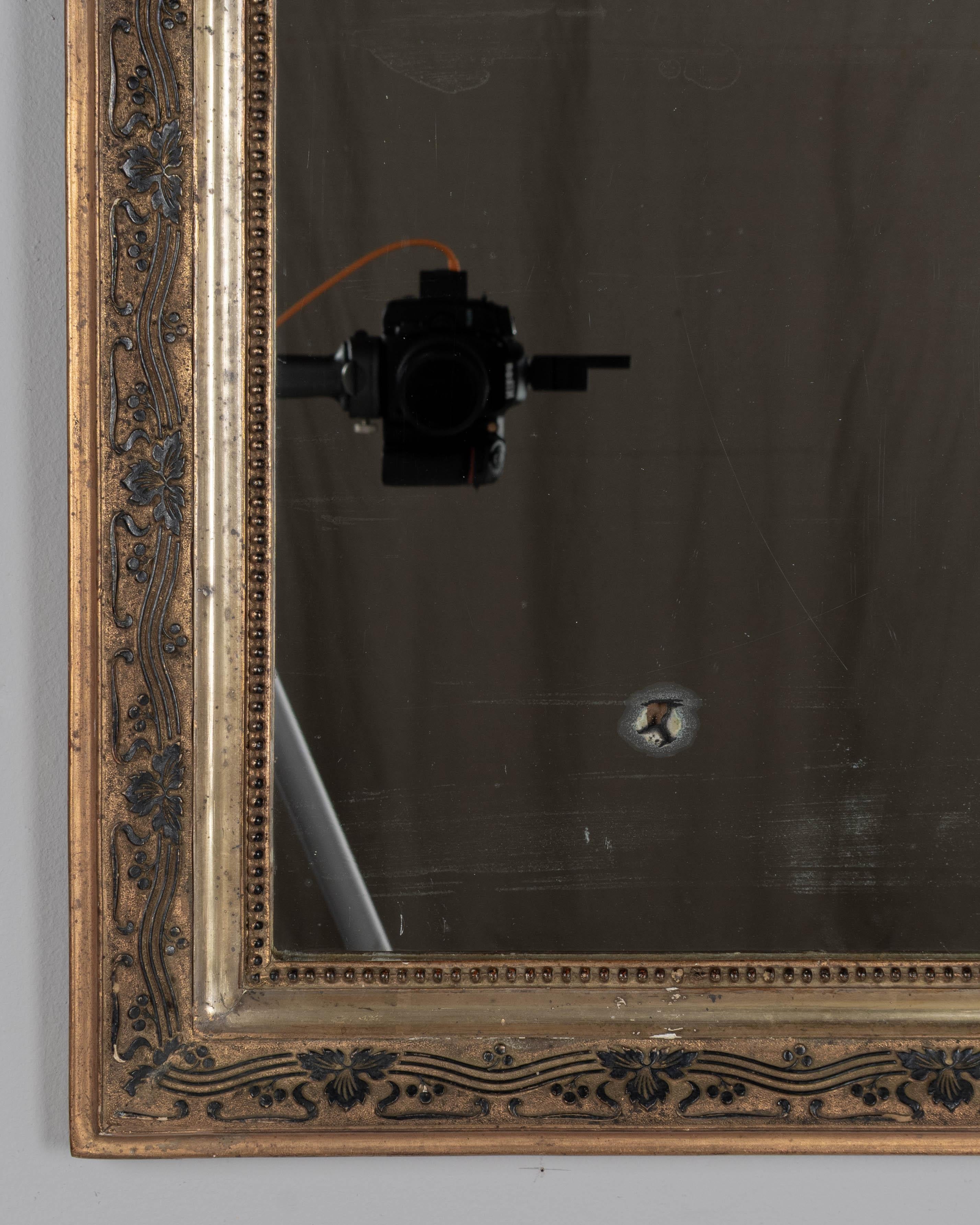 20th Century Louis Philippe French Gilded Mirror For Sale
