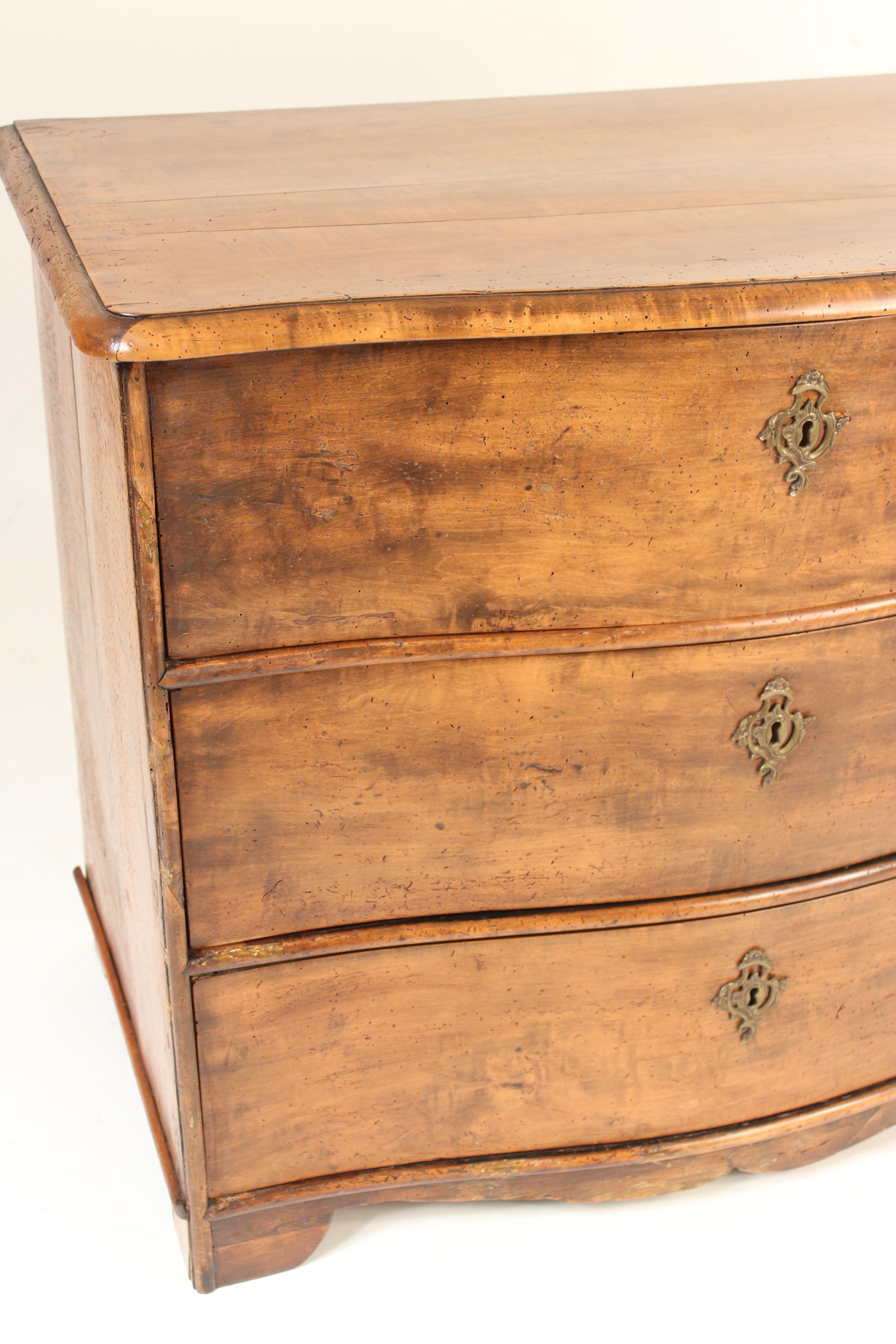 Louis Philippe Fruit Wood Chest of Drawers In Good Condition In Laguna Beach, CA