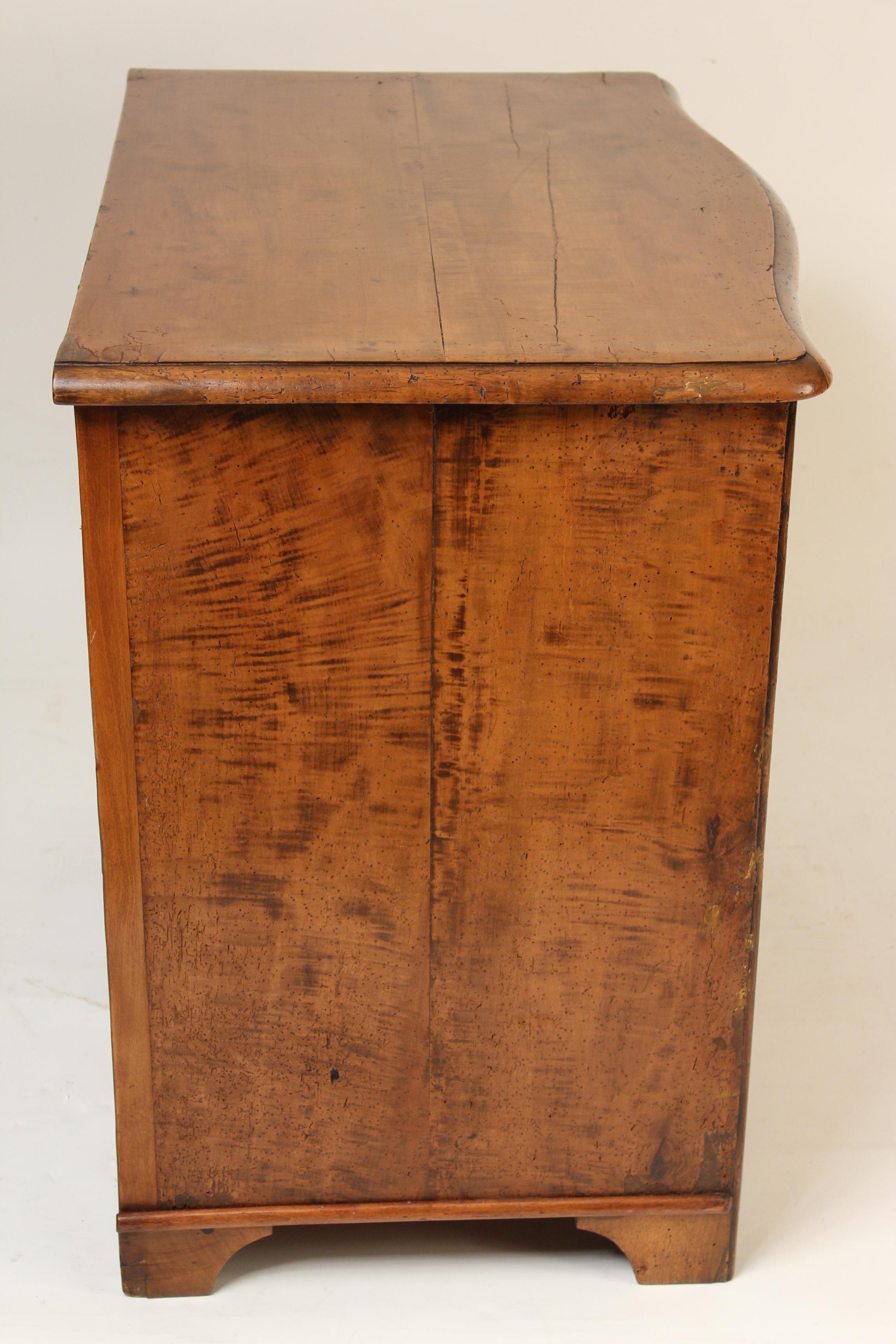 Mid-19th Century Louis Philippe Fruit Wood Chest of Drawers