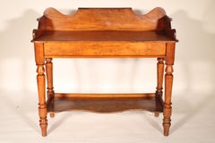 Louis Philippe Fruitwood Drinks Table / Wash Stand