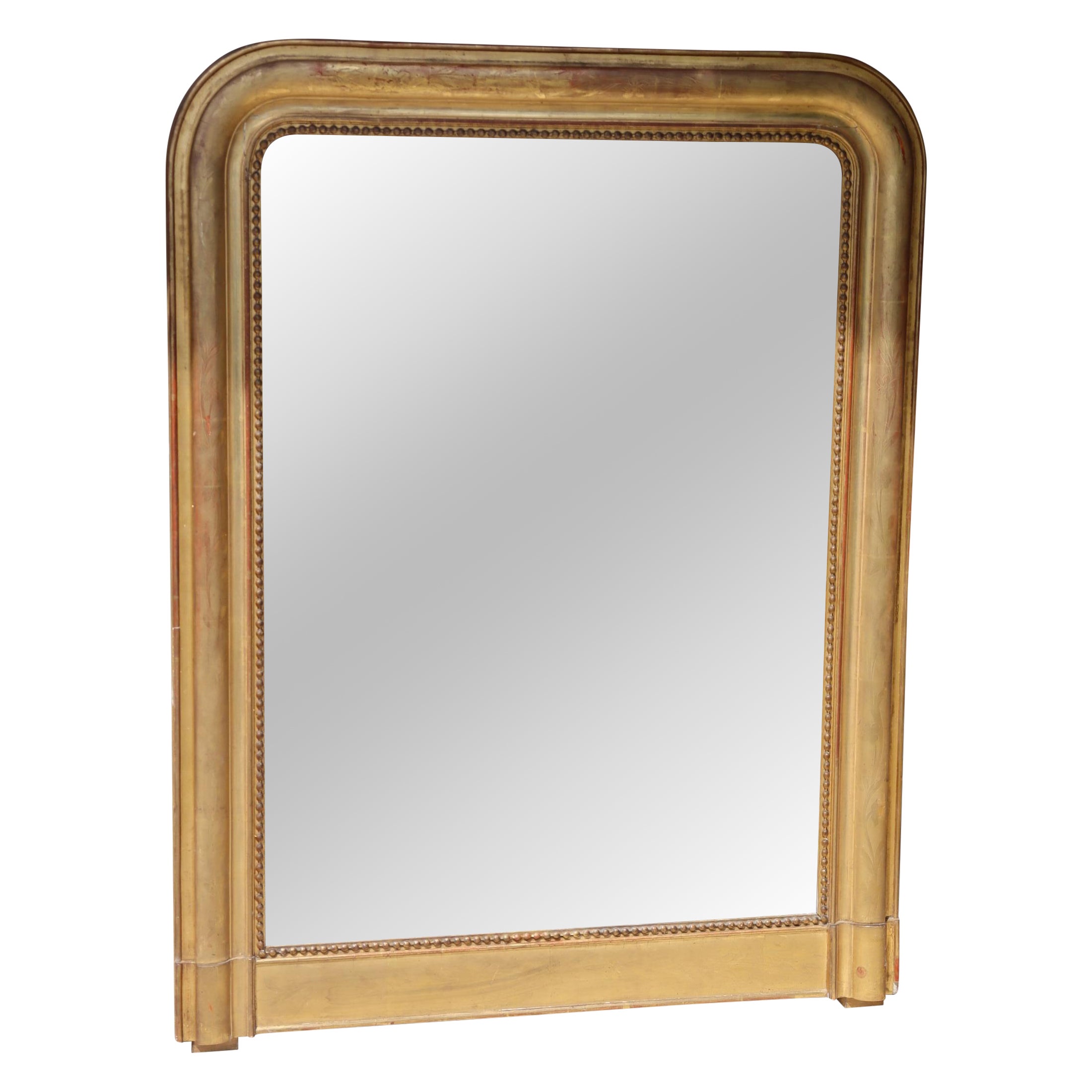 What is a giltwood mirror?