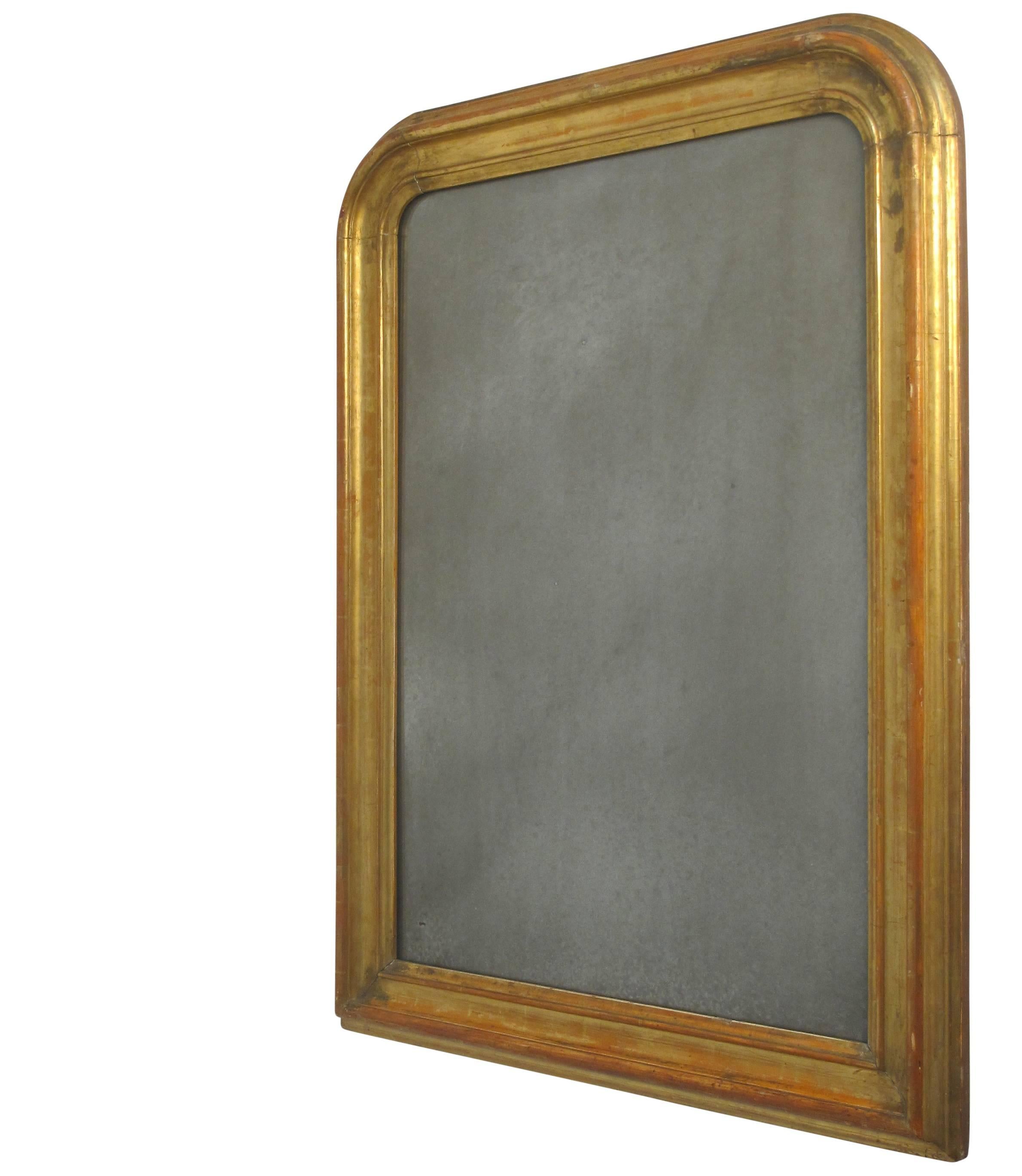 Louis Philippe Gilt Mirror, French, 19th Century In Good Condition In San Francisco, CA