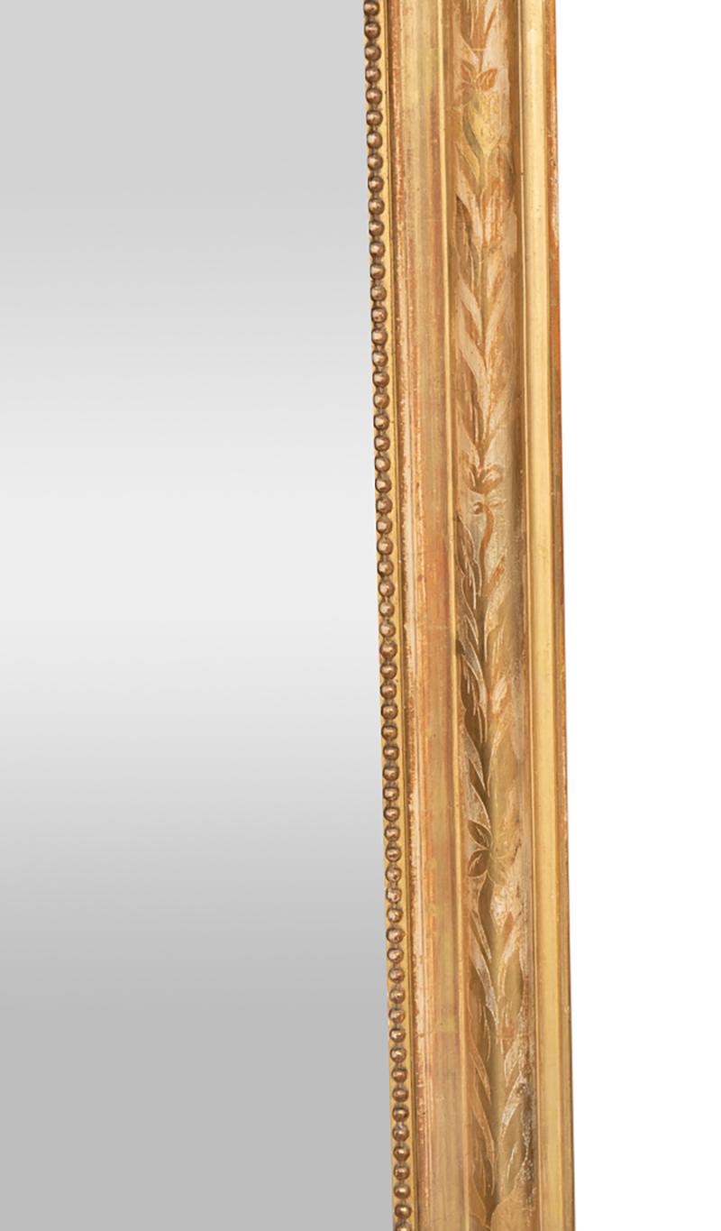 Mid-19th Century Louis Philippe Giltwood Mirror