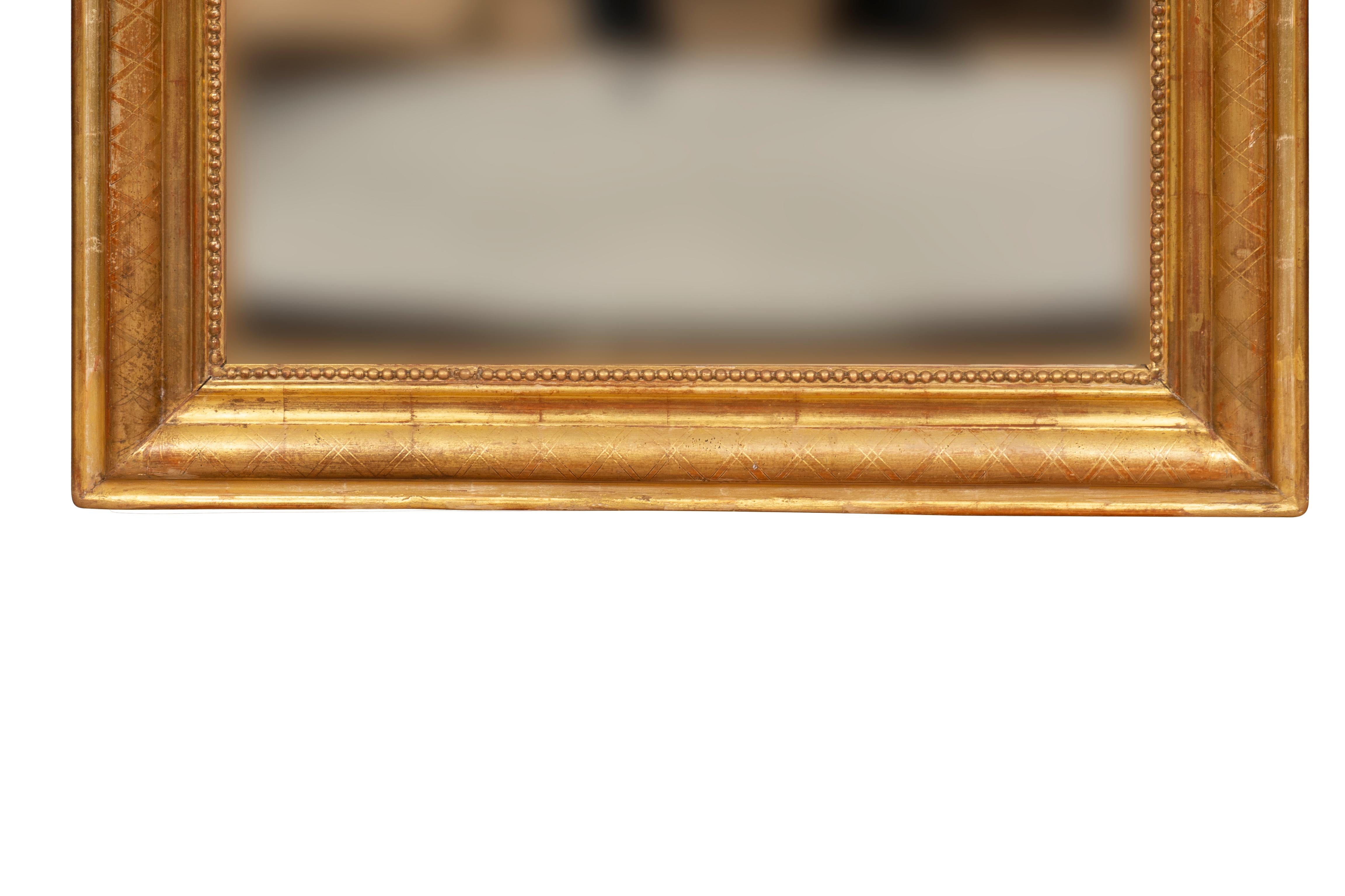 Louis Philippe Giltwood Mirror 1