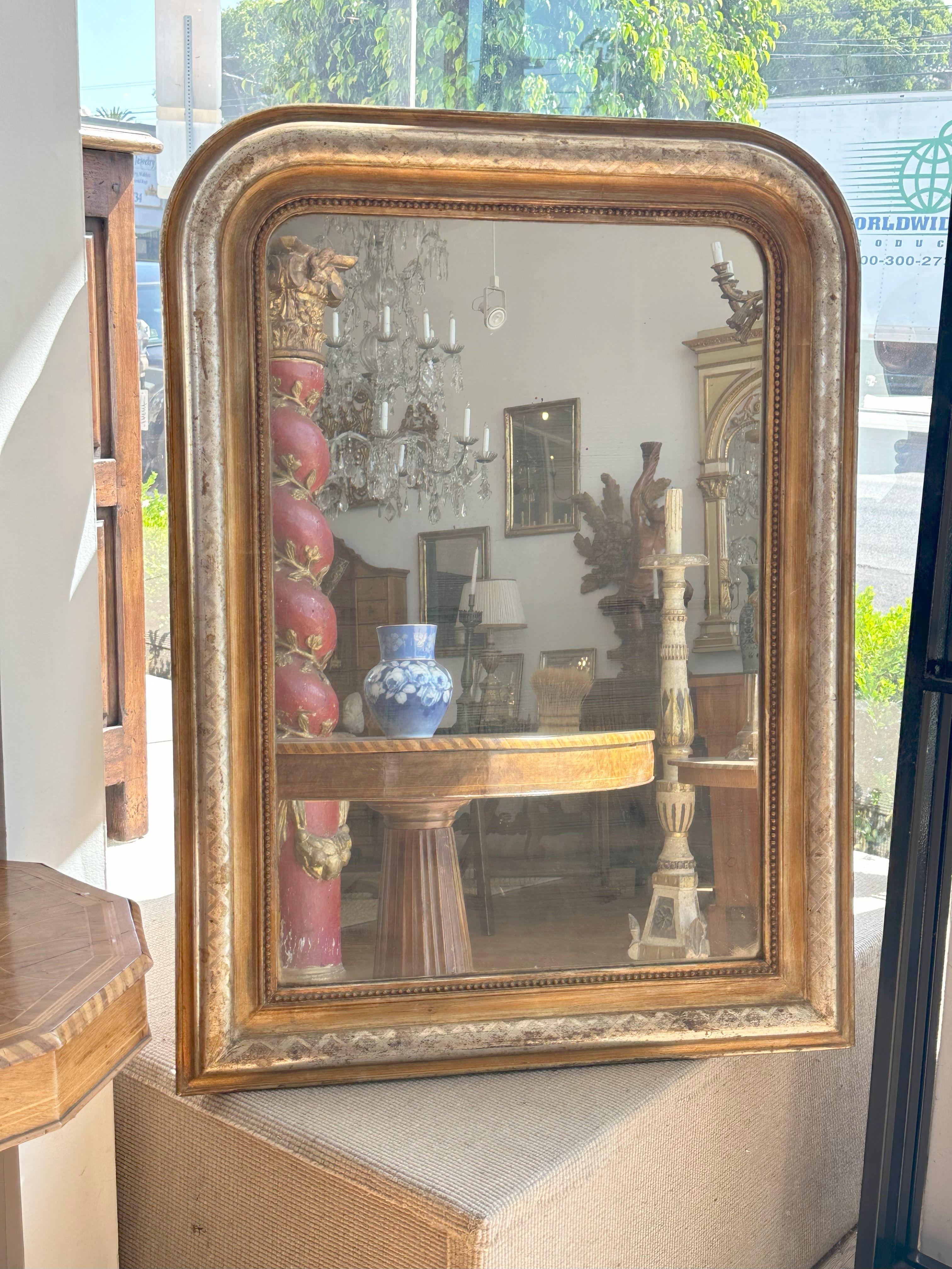Louis Philippe Giltwood Mirror 2