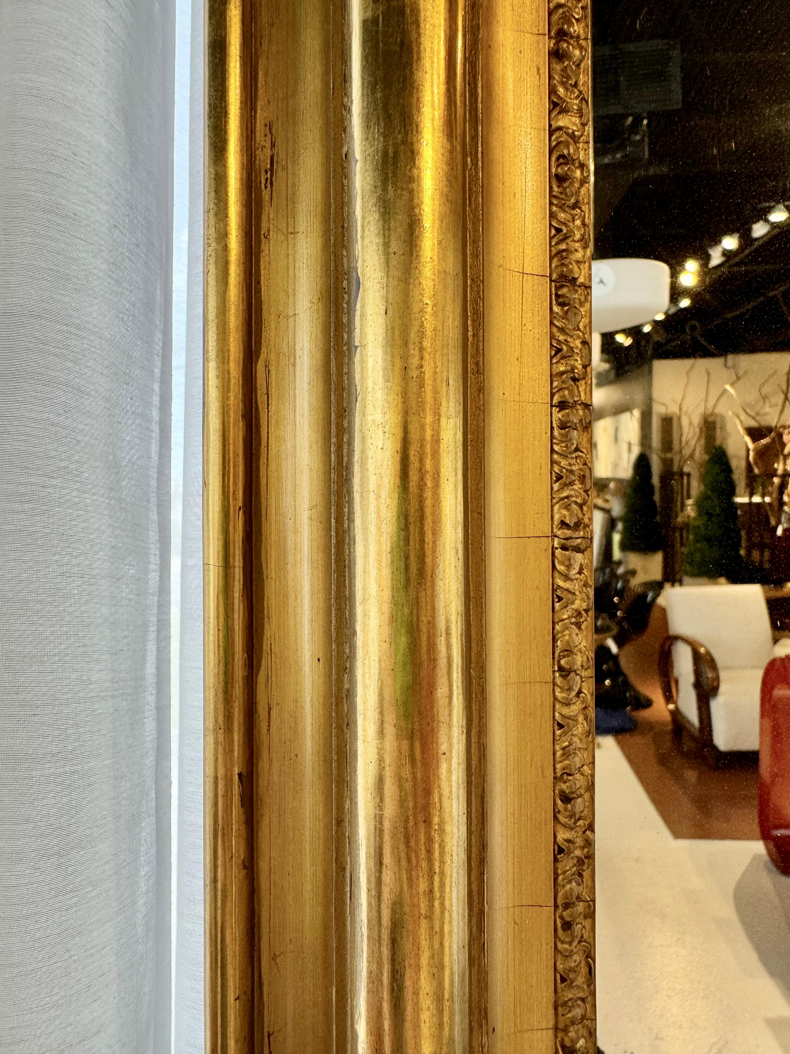 Louis Philippe Giltwood Wall Mirror, 19th Century 11