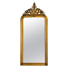 Louis Philippe Giltwood Wall Mirror, 19th Century