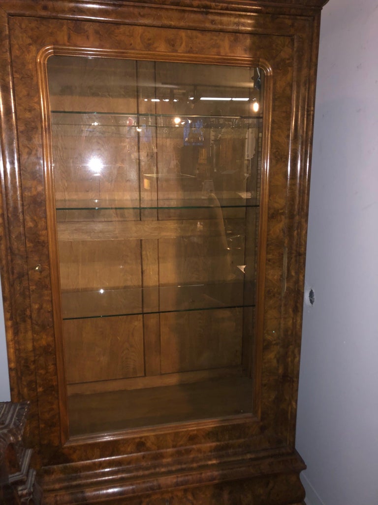 Louis-Philippe Glass Door Cabinet, circa 1830 For Sale 3