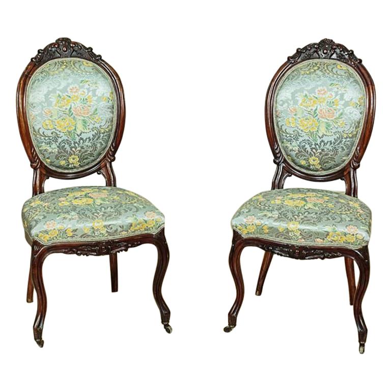 Louis Philippe Mahogany Chairs, circa 1860