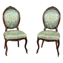 Antique Louis Philippe Mahogany Chairs, circa 1860