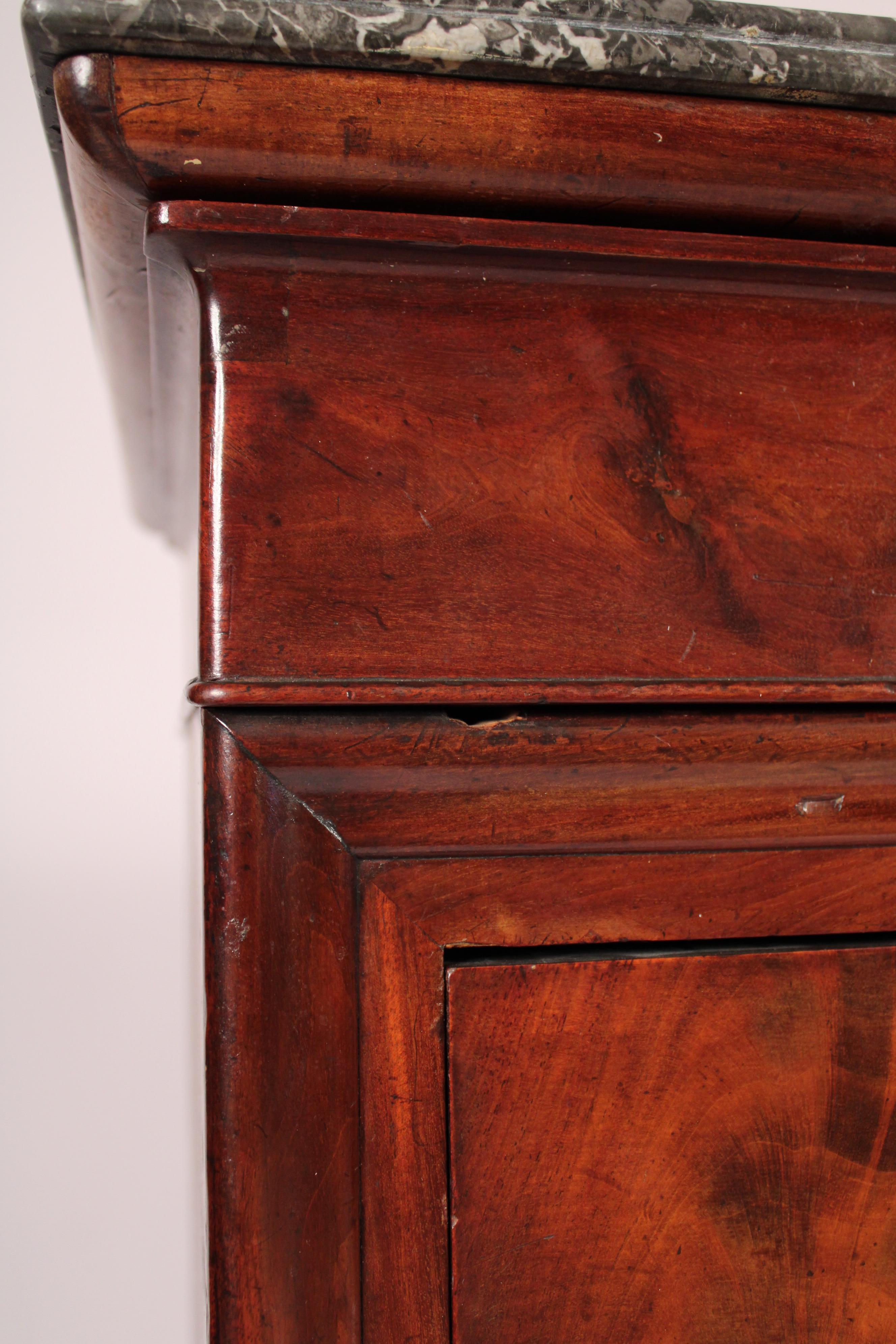 Louis Philippe Mahogany Chest of Drawers 5