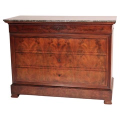 Louis Philippe Mahogany Chest of Drawers