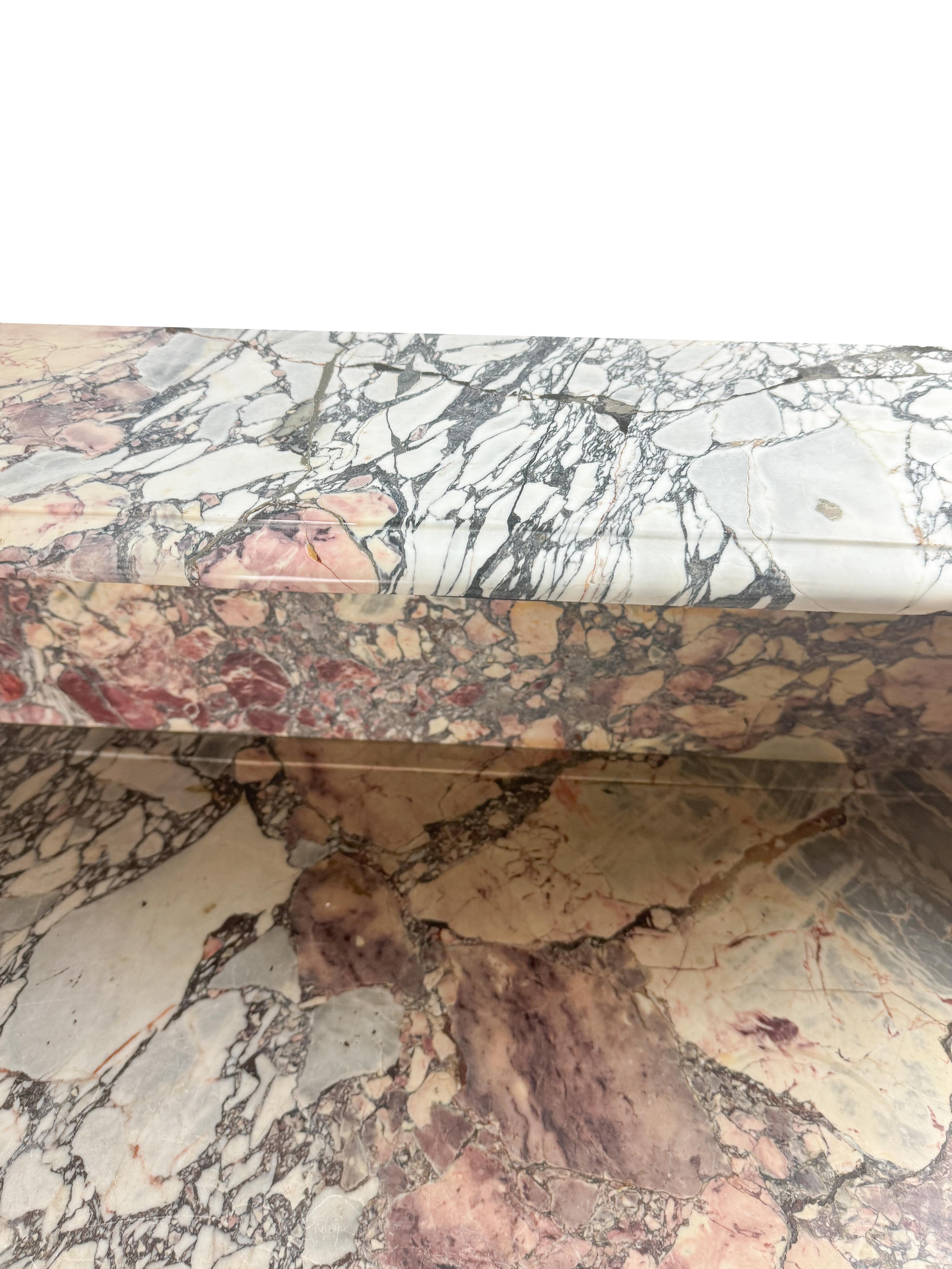 Louis Philippe Marble Top Buffet Sideboard, 19th Century For Sale 2