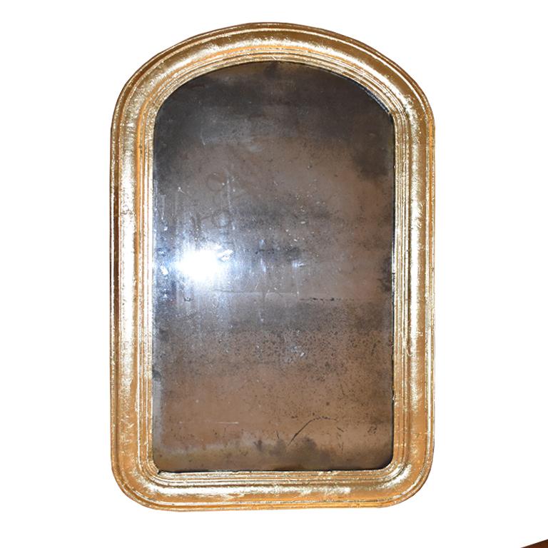 20th Century Louis Philippe Mirror in Gilt Wood Frame