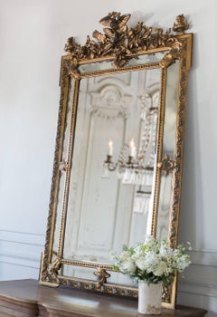 Louis Philippe Mirror with Beveled Glass