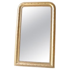 Louis Philippe Mirror with Gold Leaf 19th Century