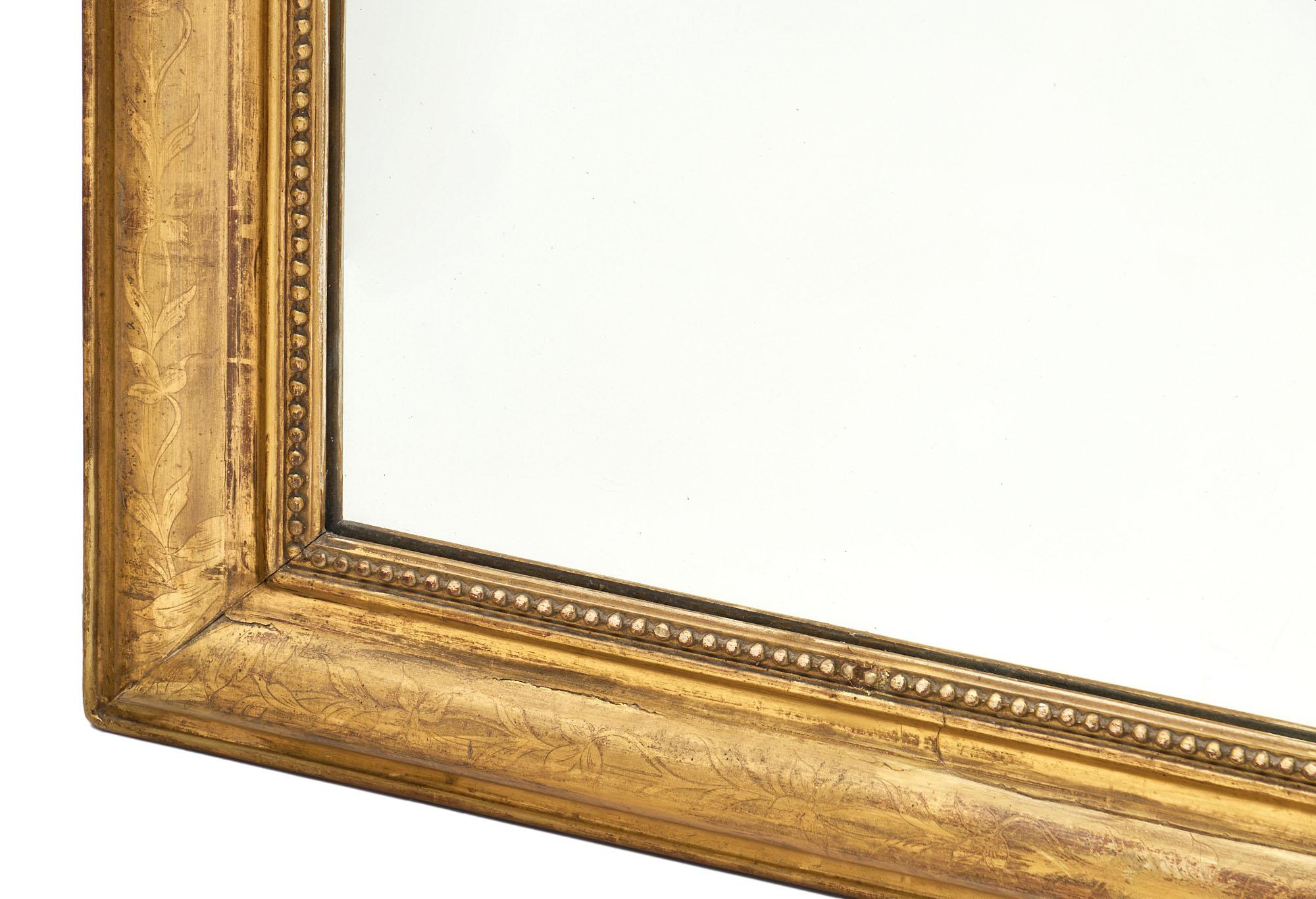 Louis Philippe Period Antique French Mirror 3