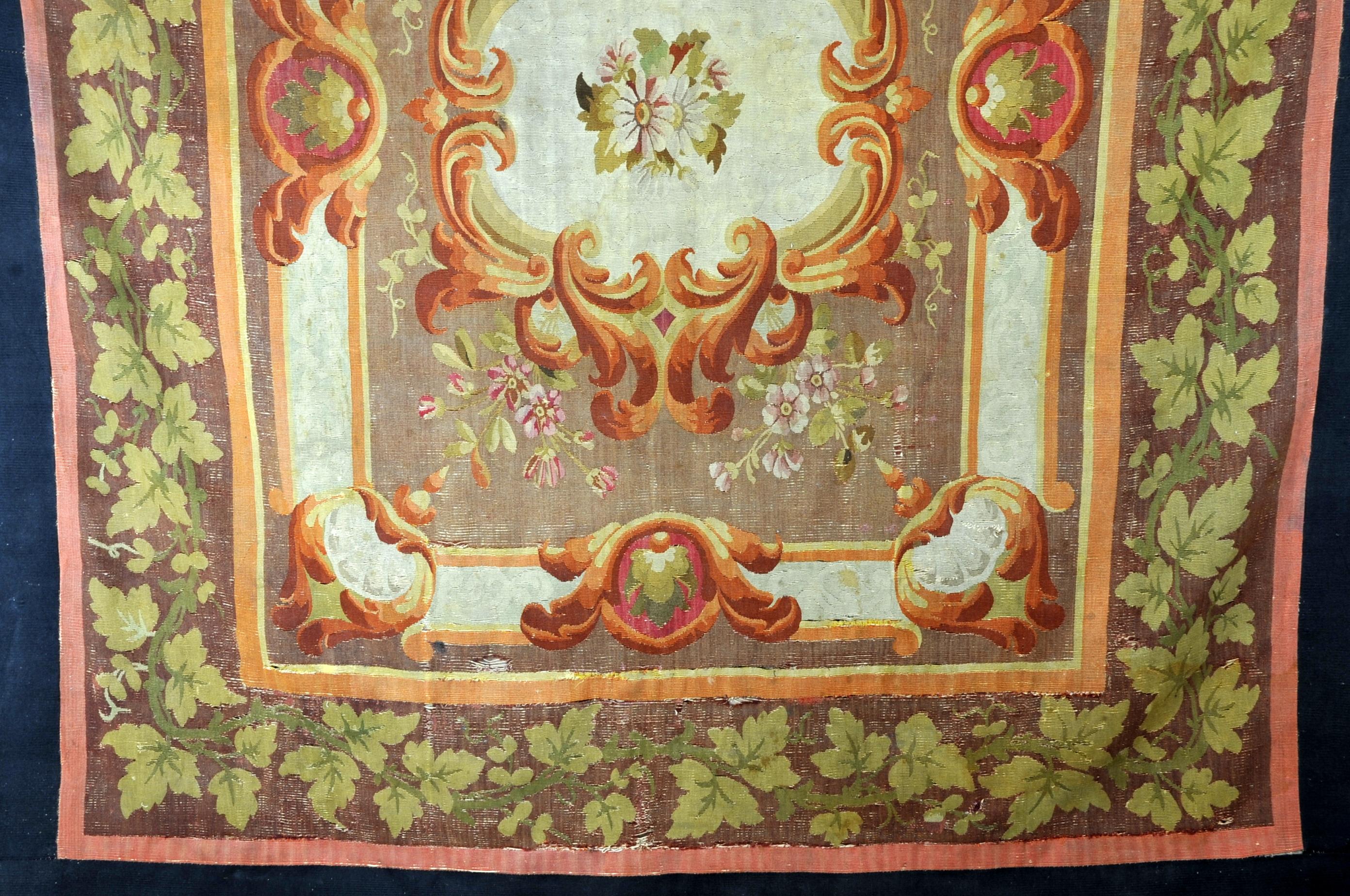 French Louis Philippe Period Aubusson Rug For Sale