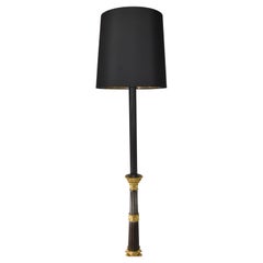 Lampadaire d'époque Louis Philippe en bronze et marbre