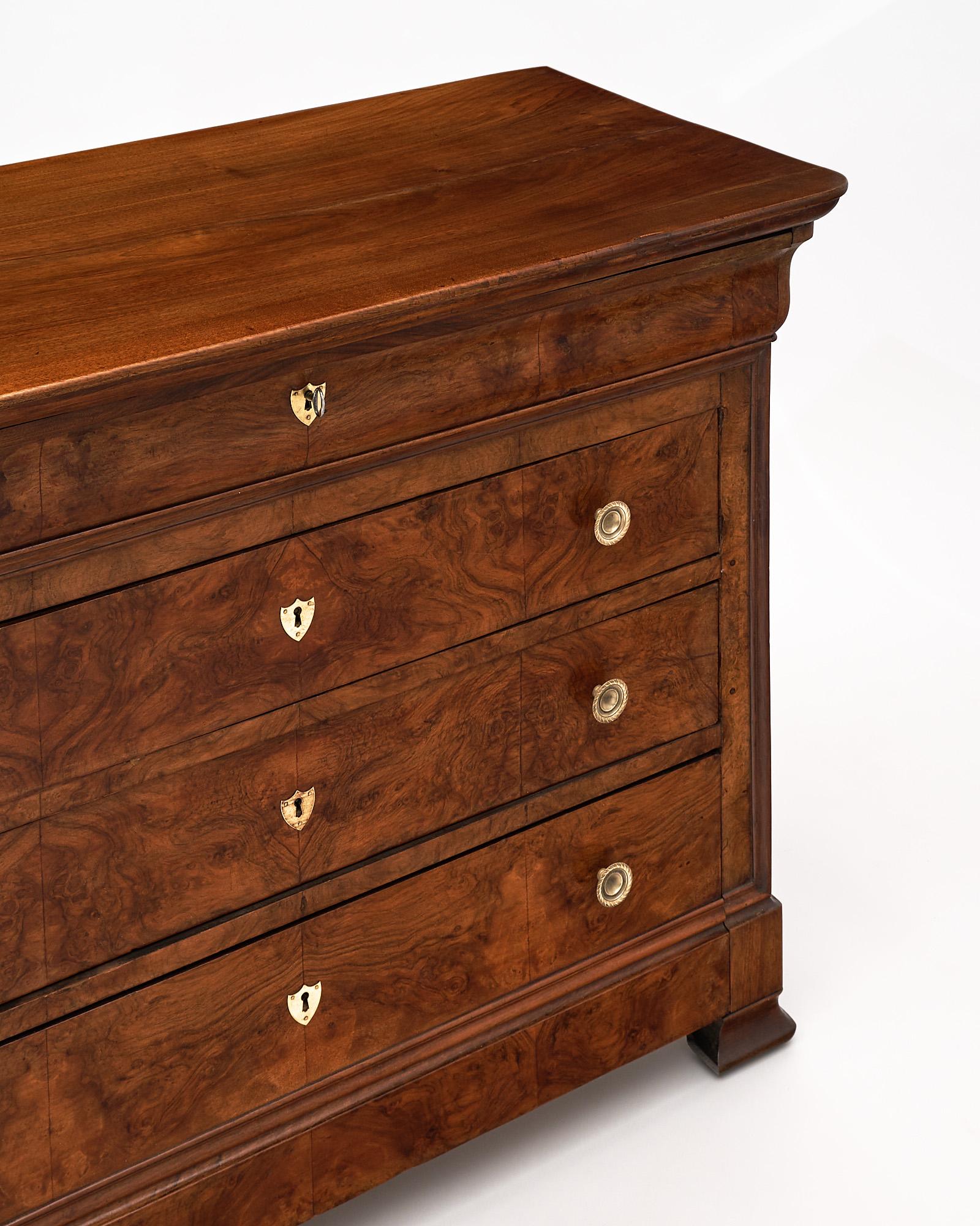 Louis Philippe Period Chest of Drawers In Good Condition In Austin, TX