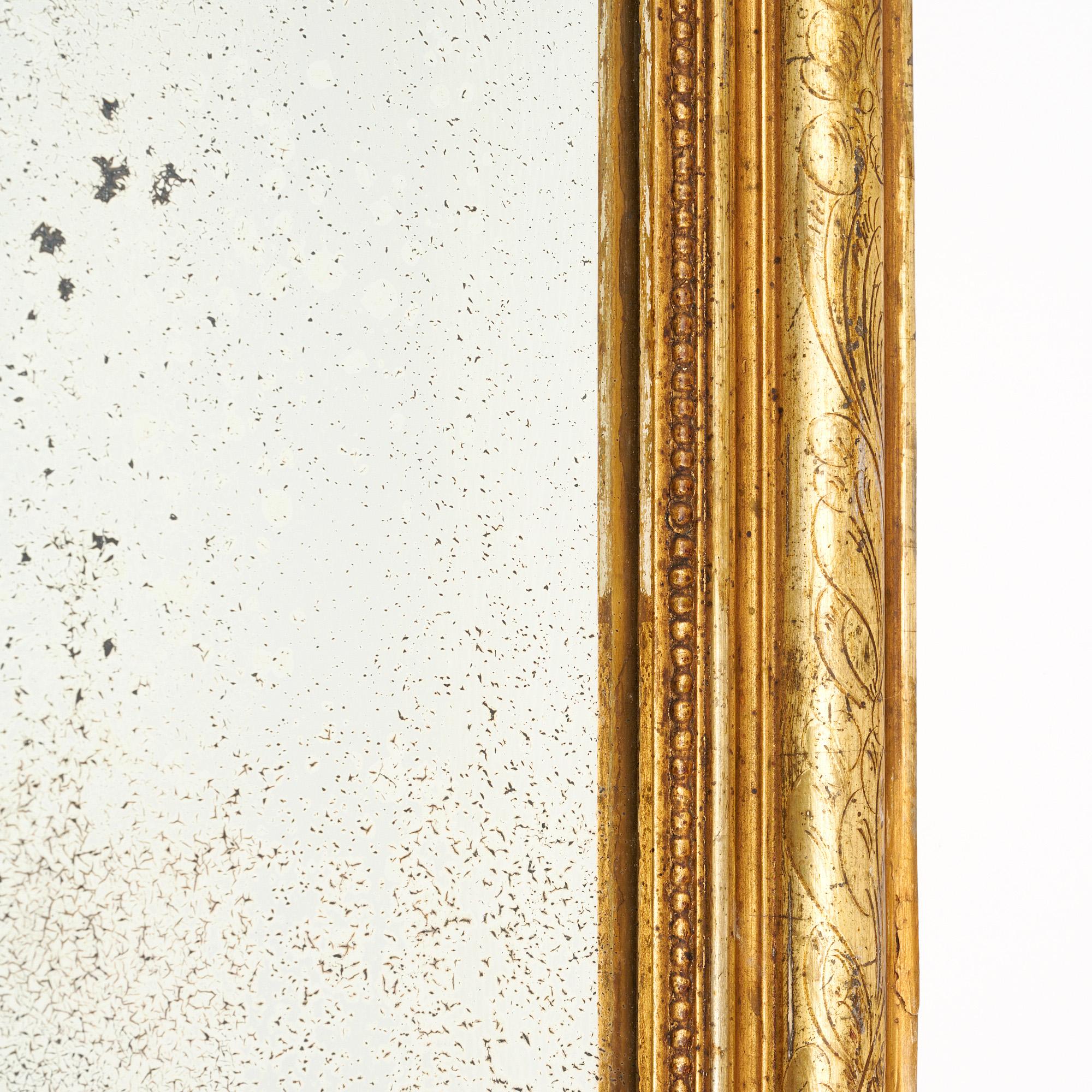 Metà XIX secolo Specchio francese d'epoca Louis Philippe in vendita