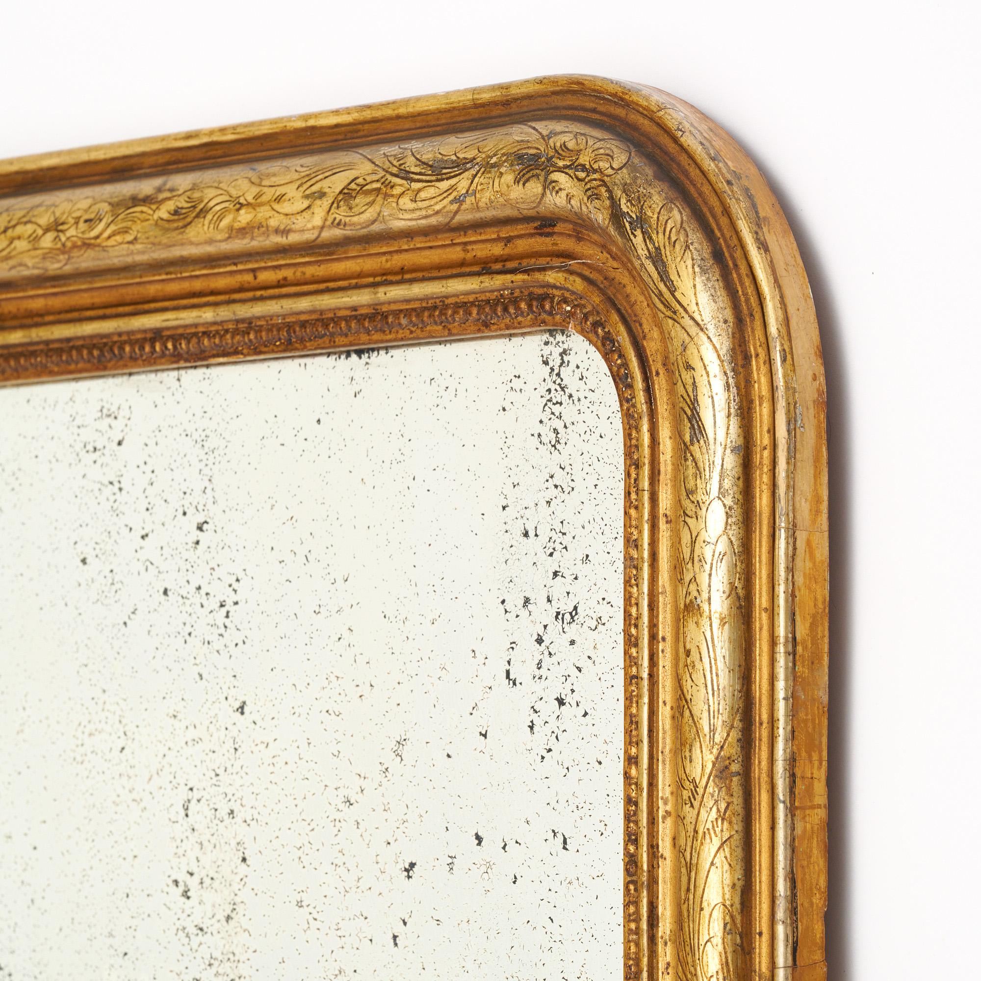 Specchio francese d'epoca Louis Philippe in vendita 3