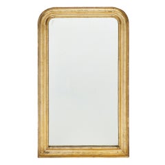 Louis Philippe Period Gold Leafed Mirror