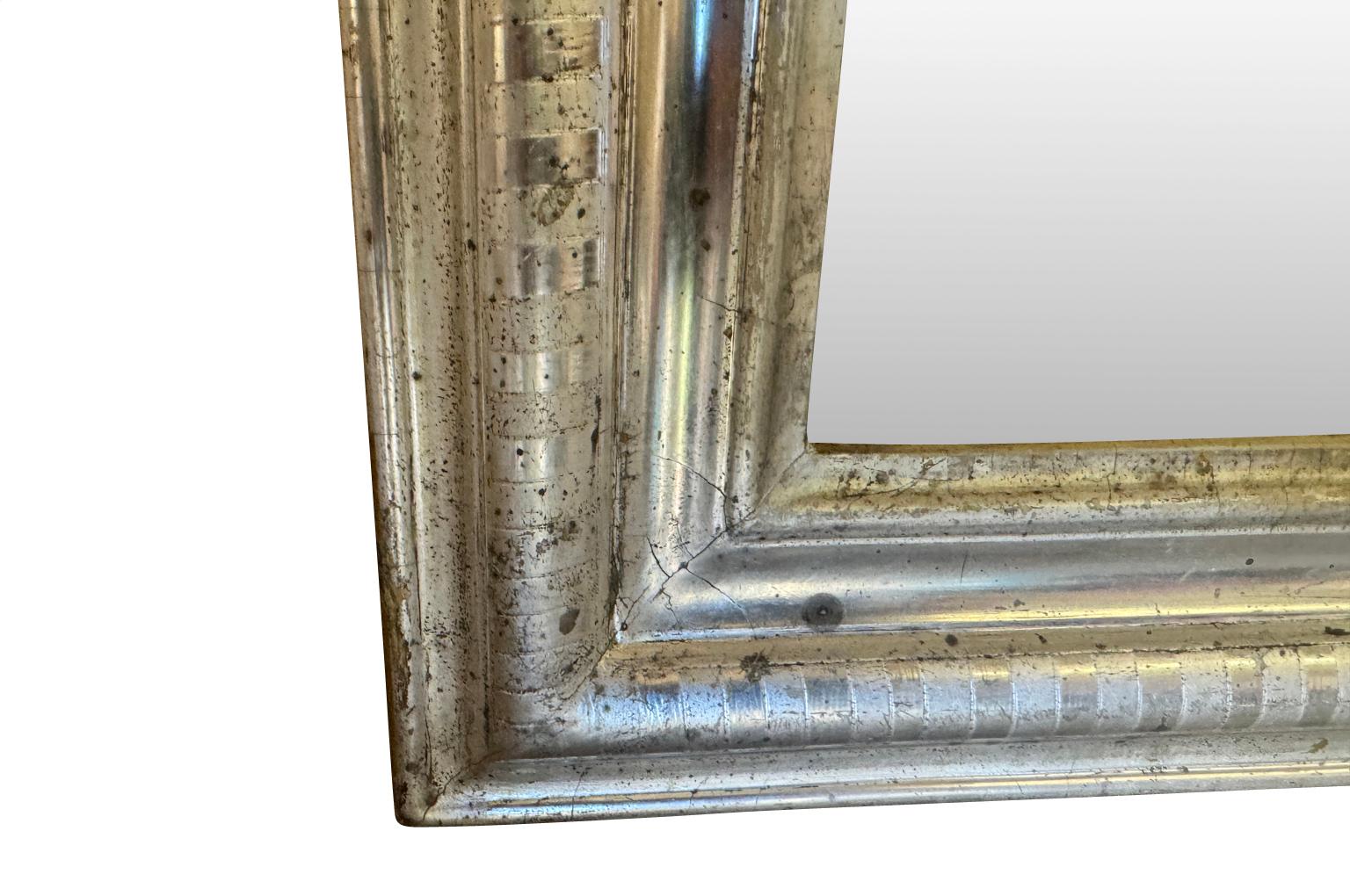 Louis Philippe Period Mirror In Good Condition For Sale In Round Top, TX