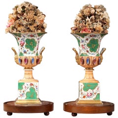 Louis-Philippe Porcelain Medici Vases