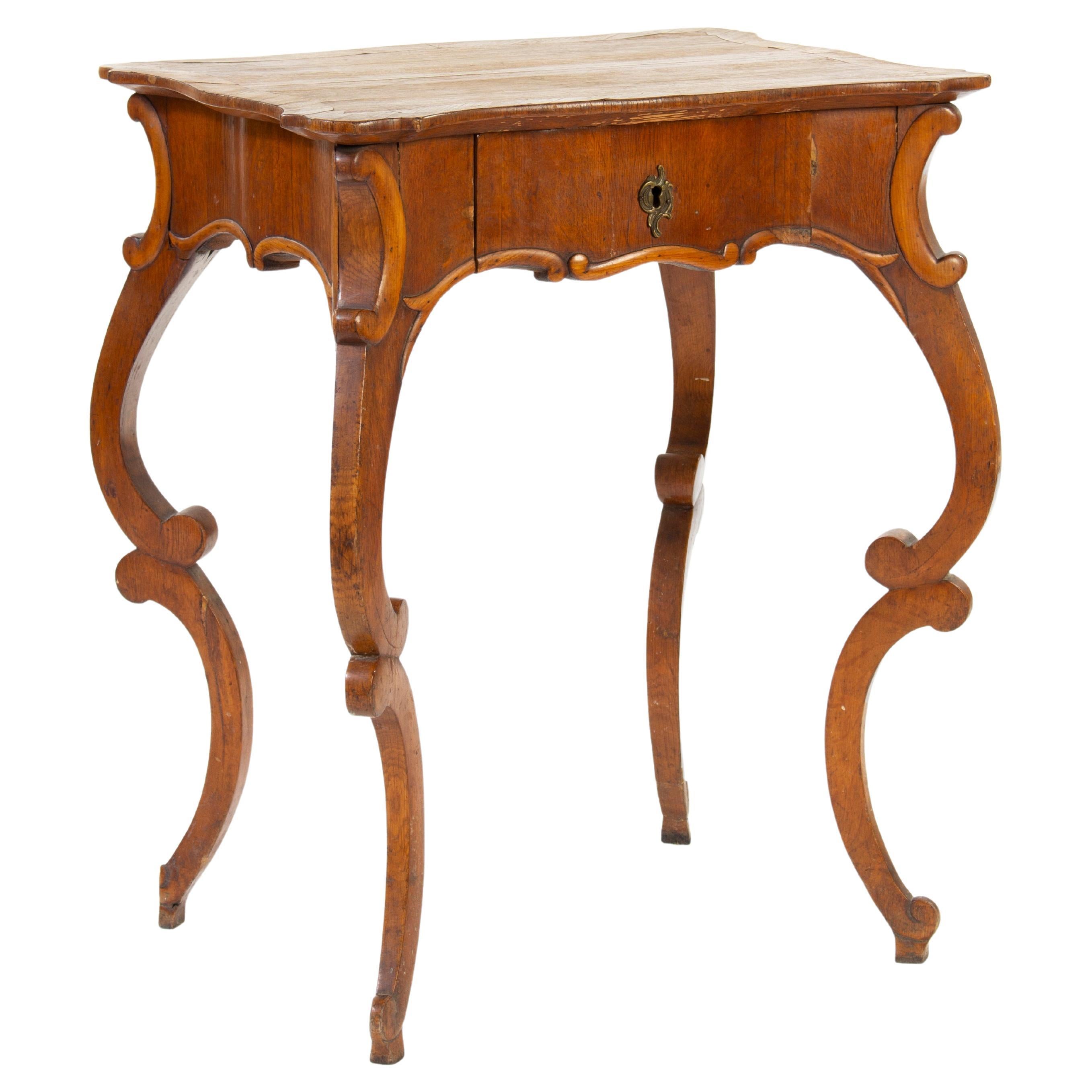 Louis Philippe Rococo Table, ca. 1870 For Sale