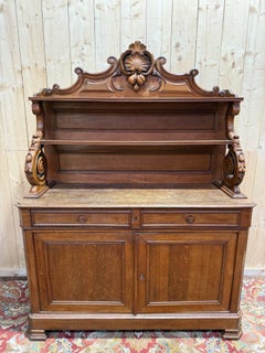 Louis Philippe "Saint-Hubert" Sideboard in Oak