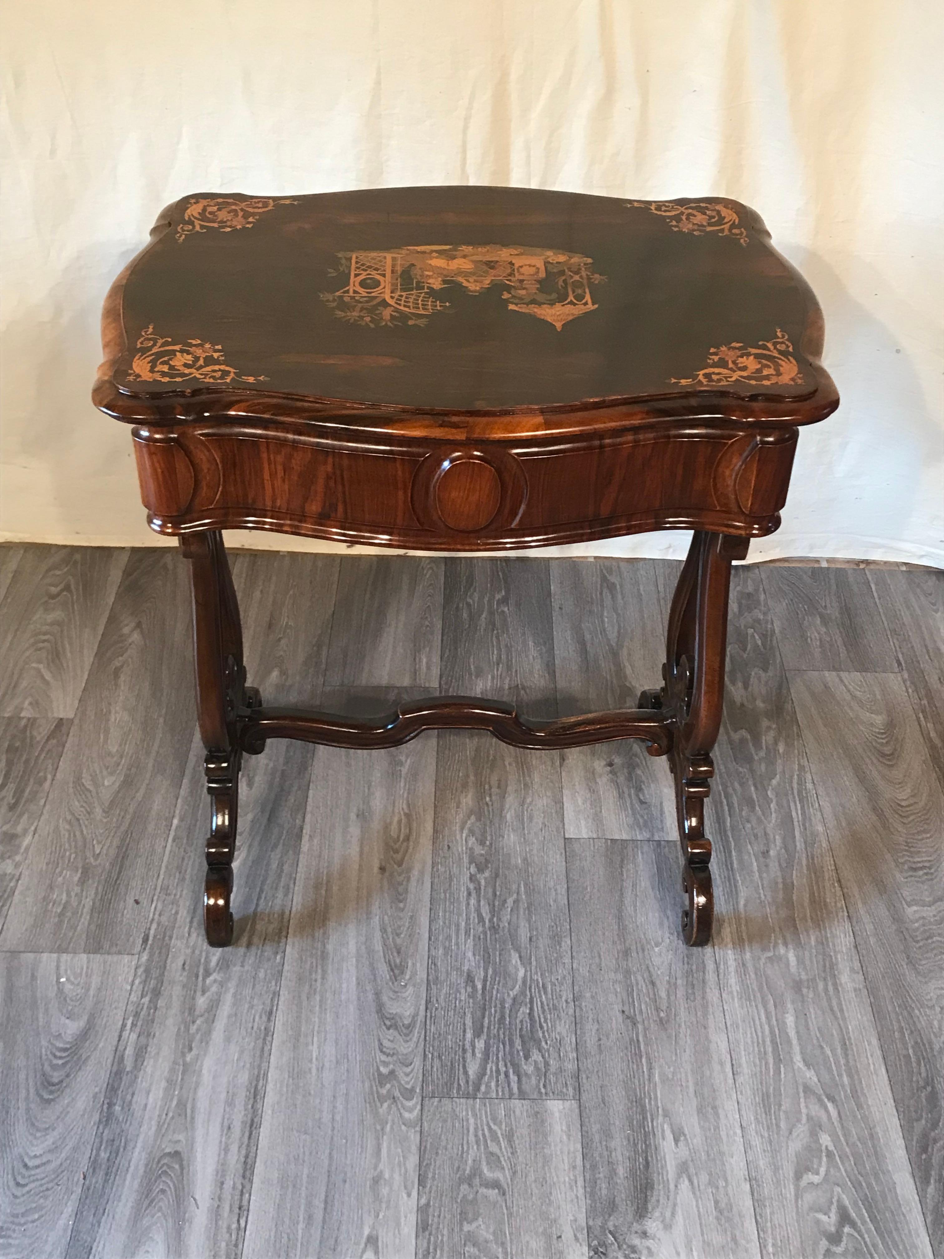 Louis Philippe Side Table, Germany 19th Century For Sale 3