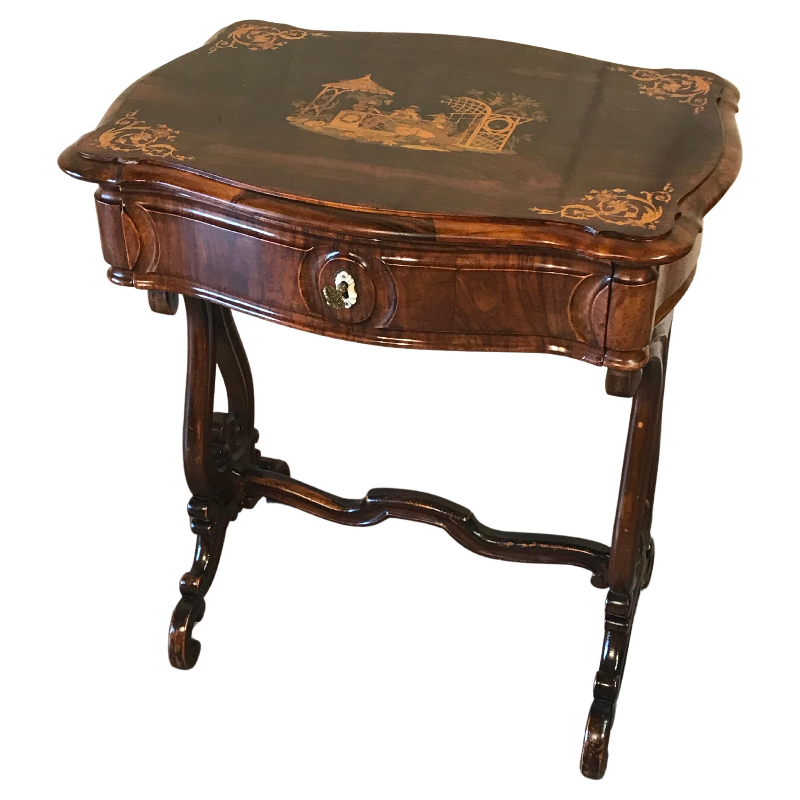 Louis Philippe Side Table, Germany 19th Century