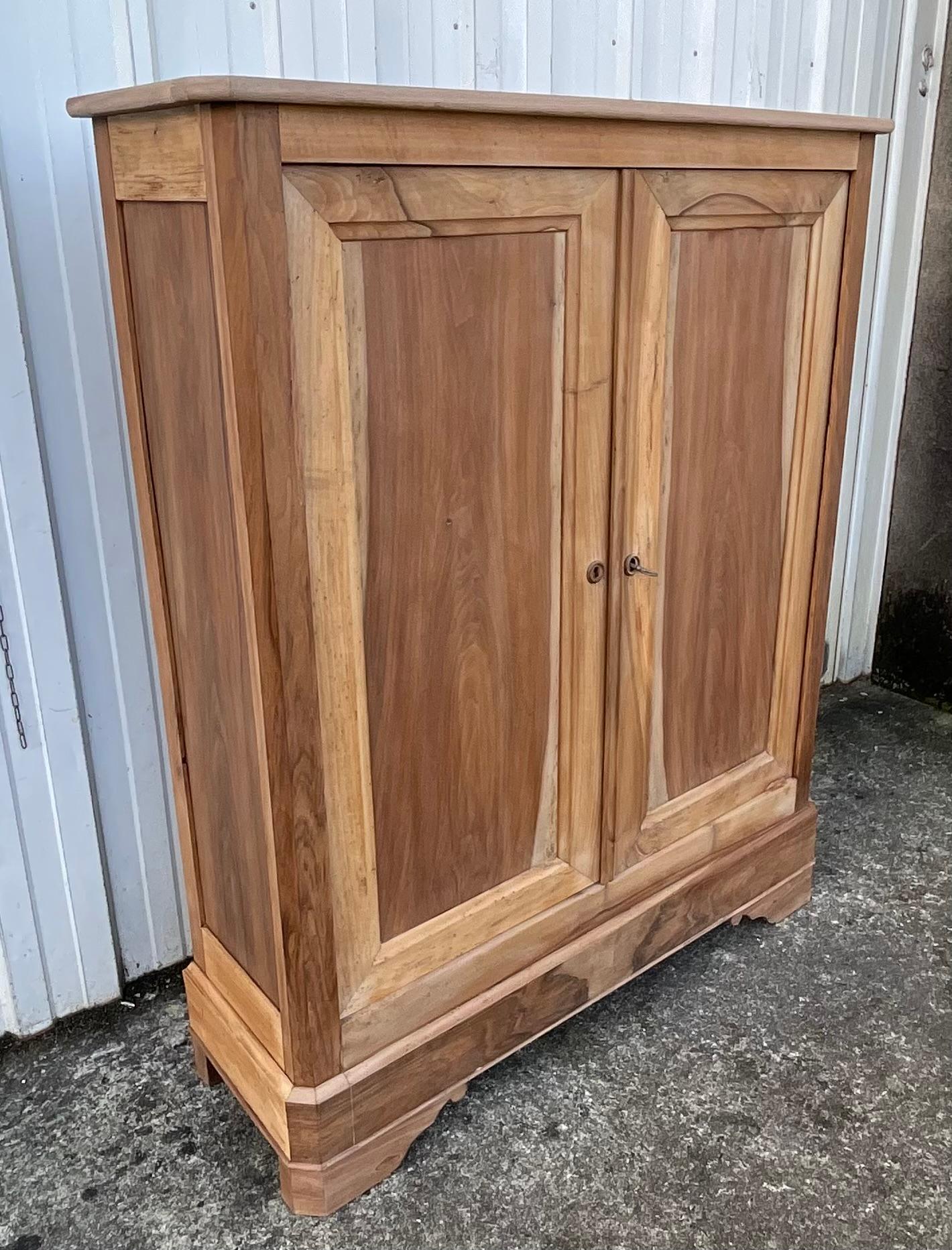 Louis-philippe Sideboard In Solid Walnut, Late 19th Century 15