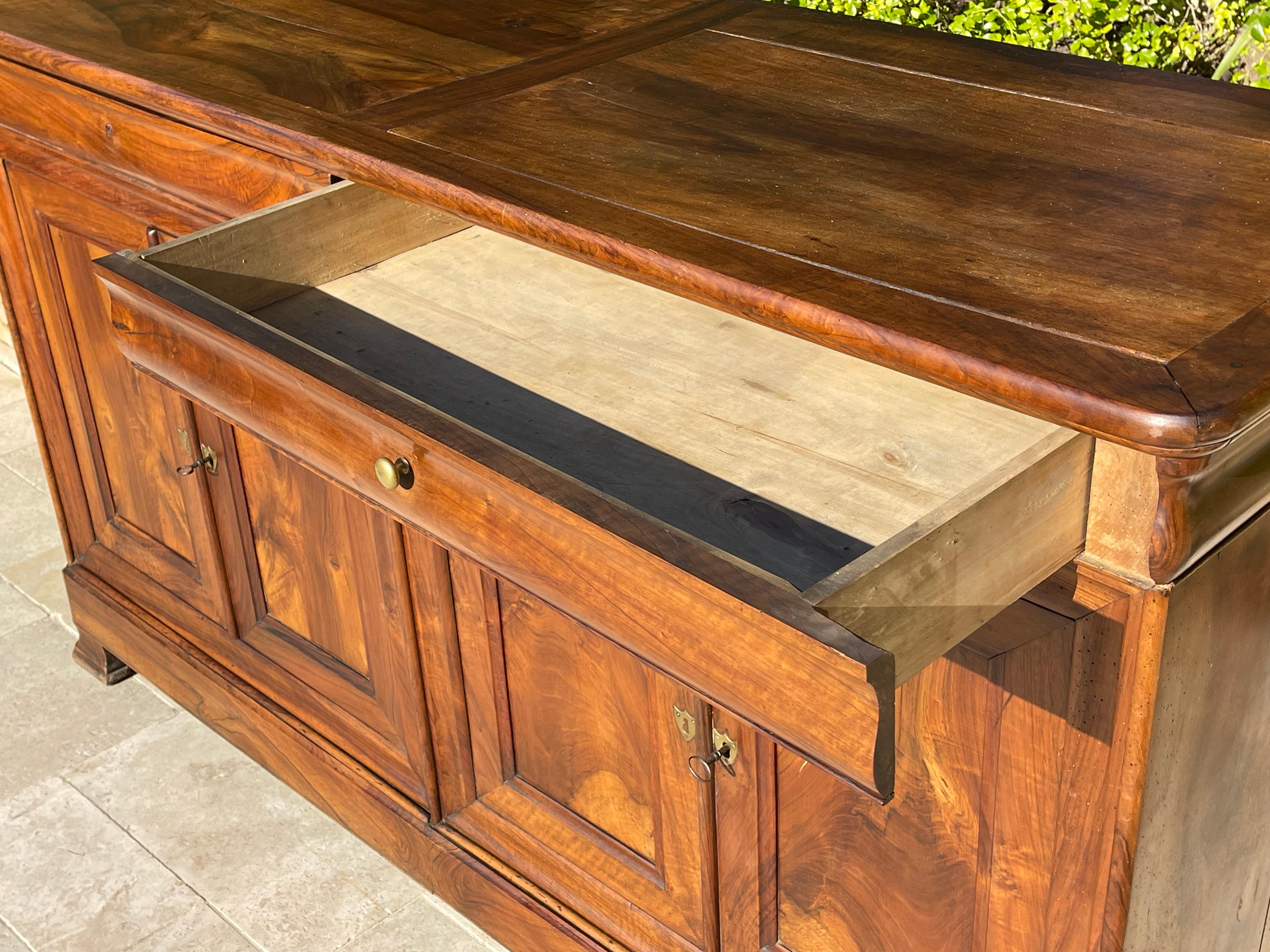 Louis Philippe Sideboard In Walnut For Sale 8