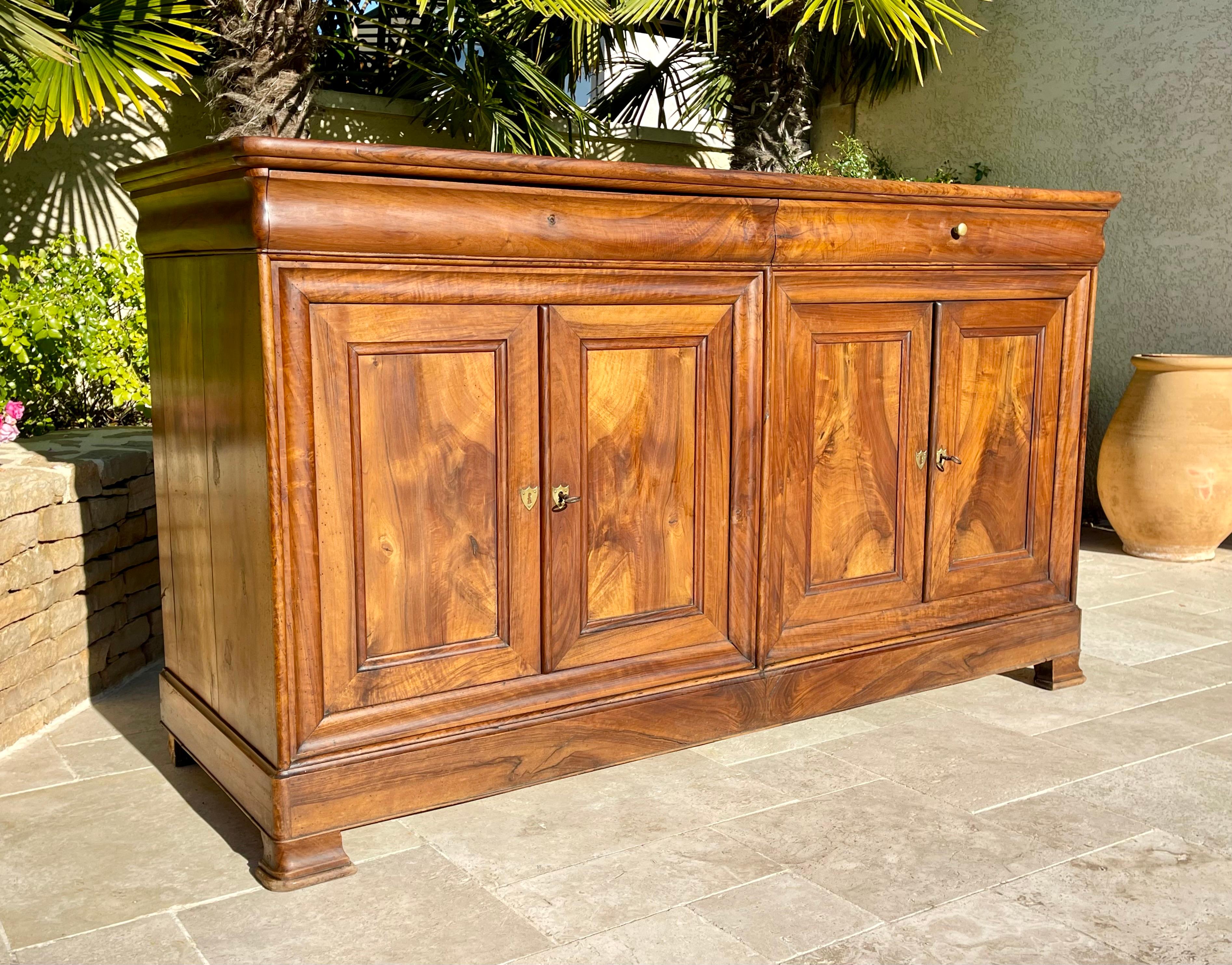 Louis Philippe Sideboard In Walnut For Sale 3