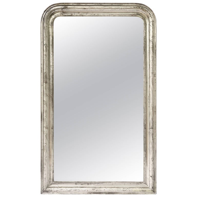 Louis Philippe Silver Gilt Mirror H 53 3 4 X W 32 1 2 For At 1stdibs Louis Philippe Silver Gilt Mirror H 53, Louis Philippe Silver Gilt Mirror