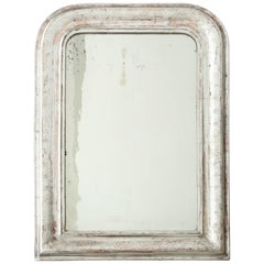 Miroir argenté Louis Philippe