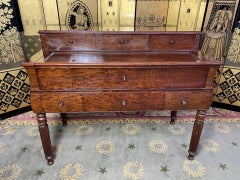 Louis-Philippe step desk in mahogany
