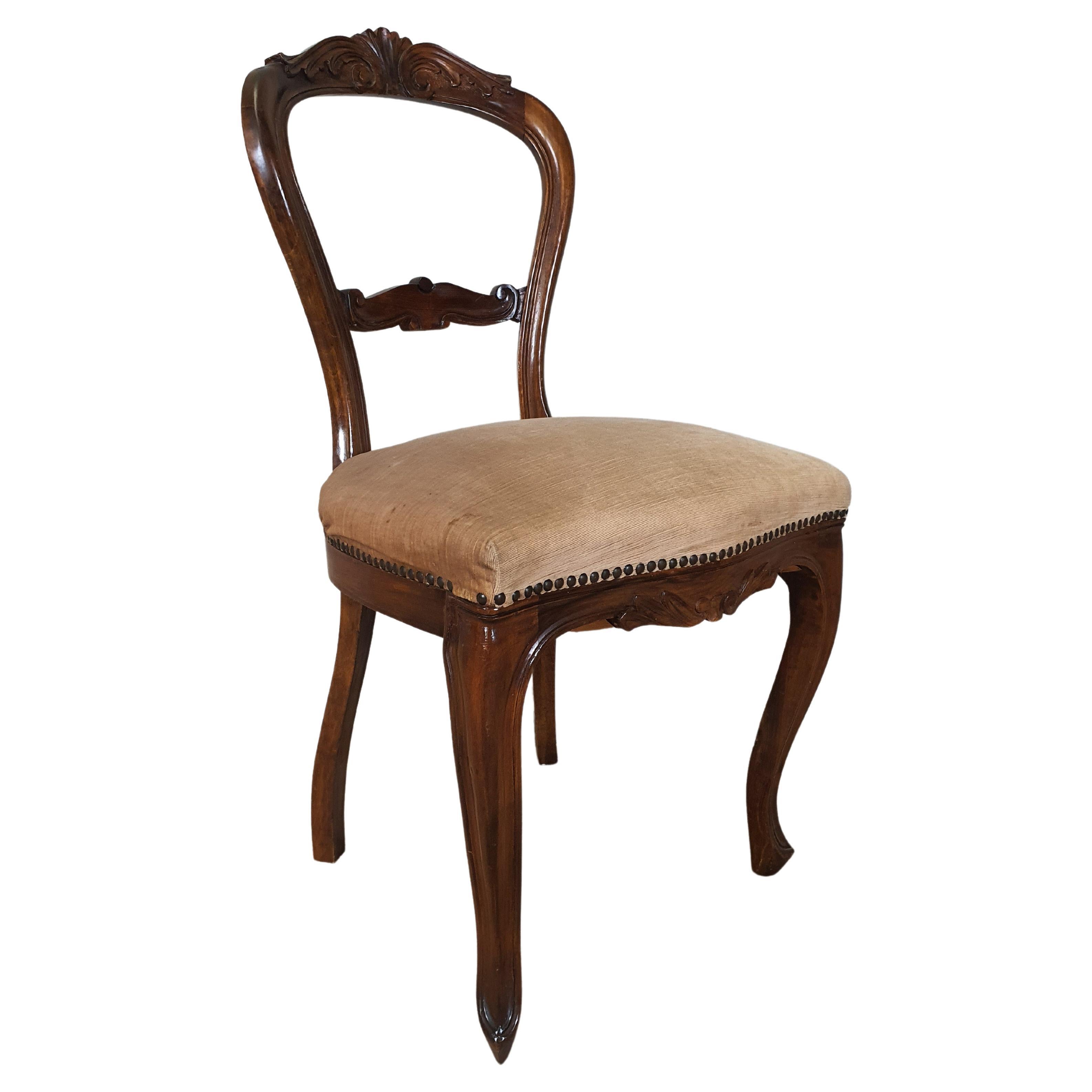 Louis Philippe Style Chair from 1960s For Sale